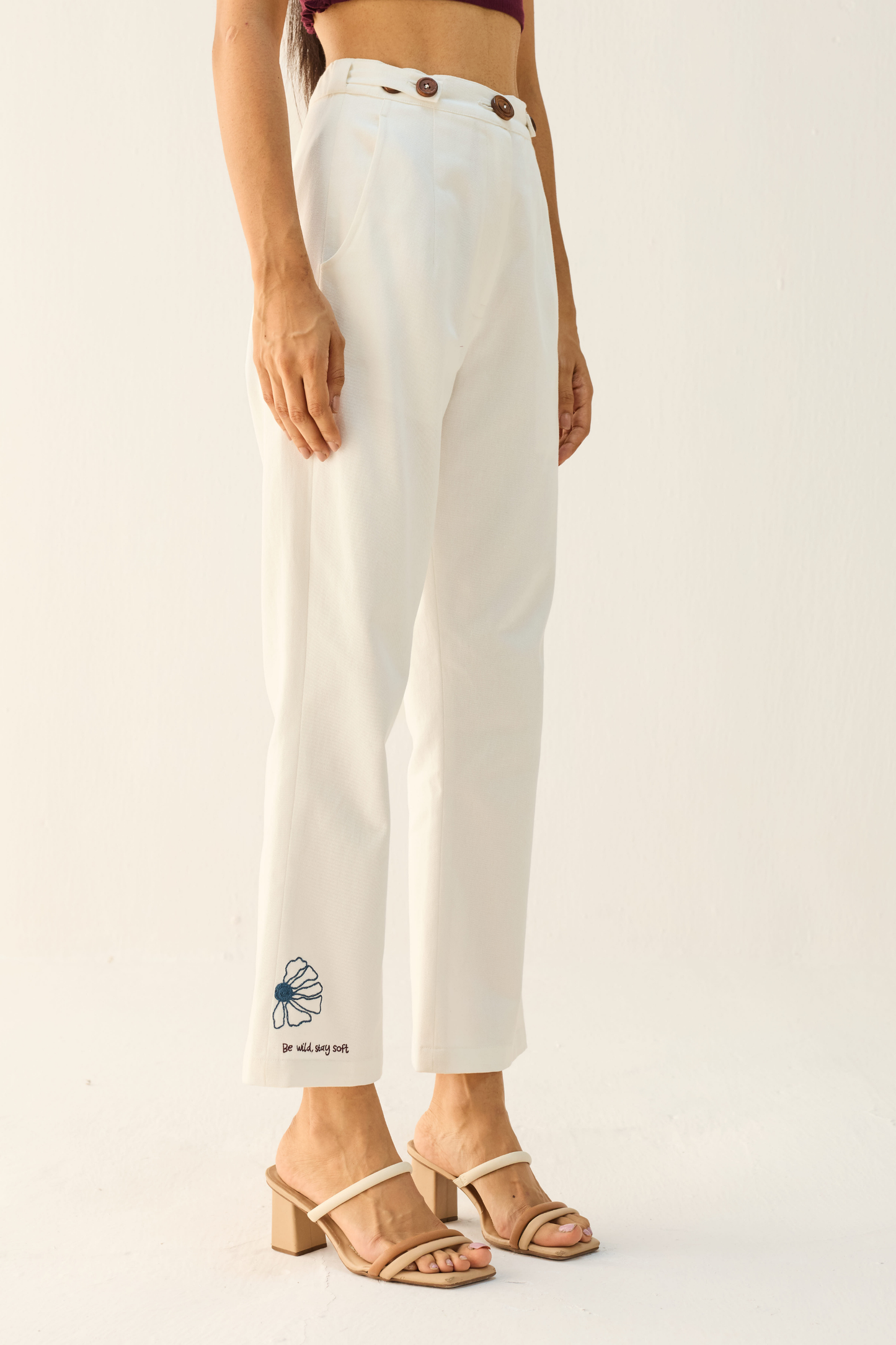 Be Wild Handwoven Twill Trousers