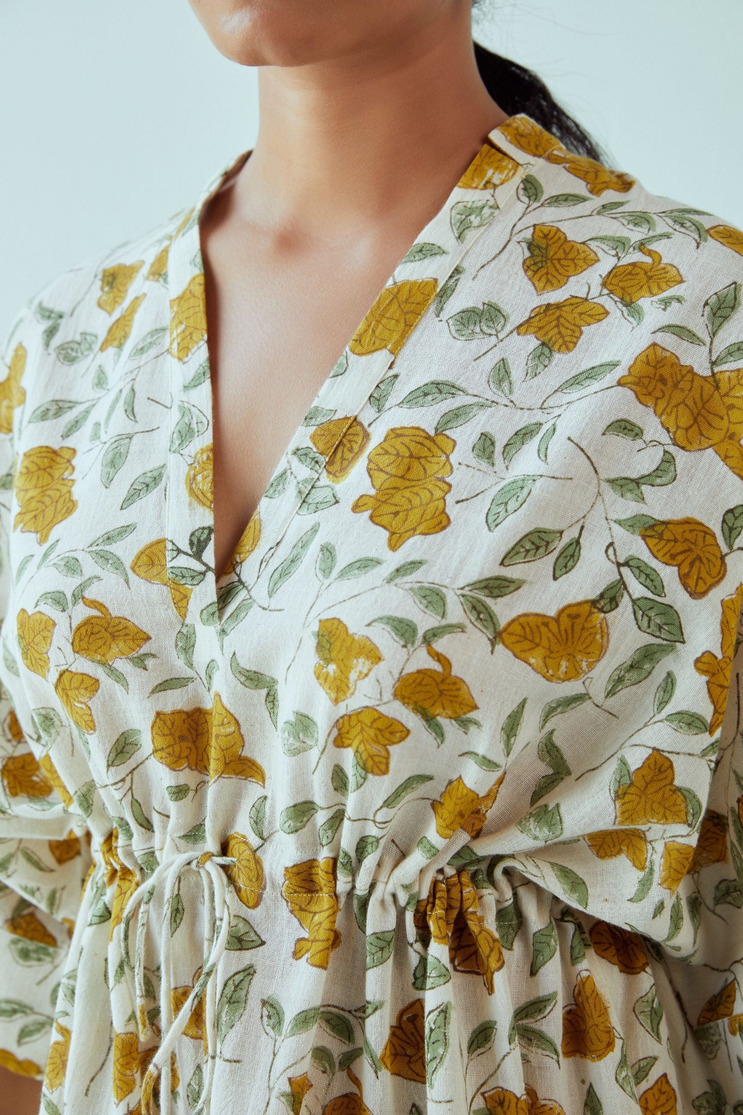 Bougainvillea Blooms kala cotton dress