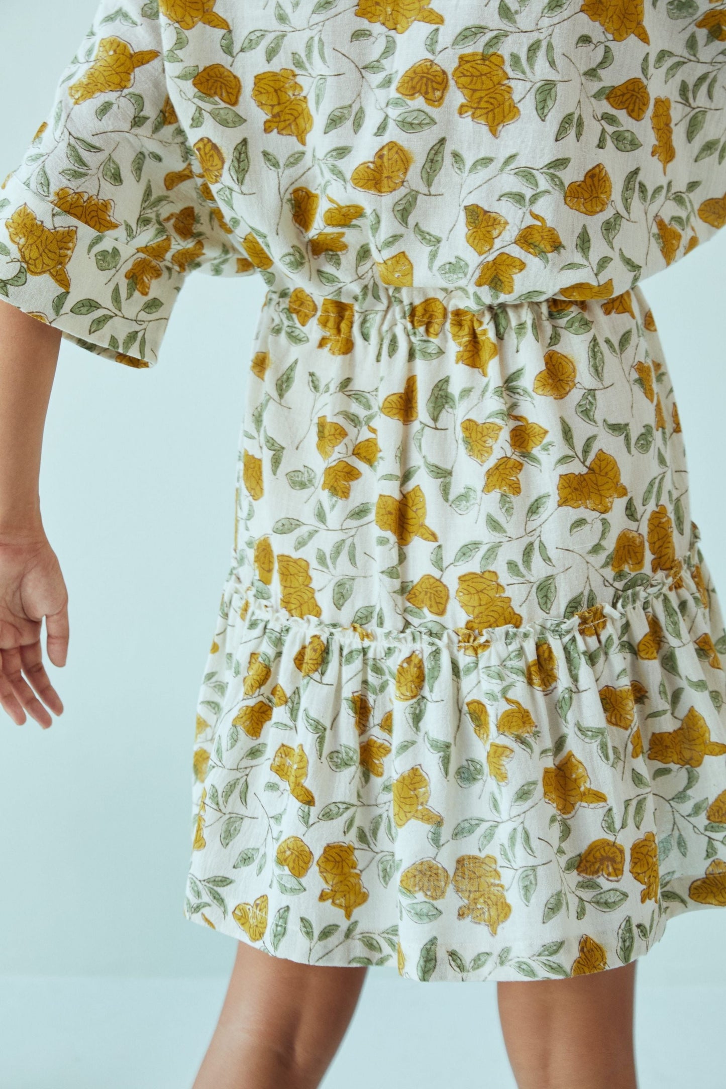 Bougainvillea Blooms kala cotton dress