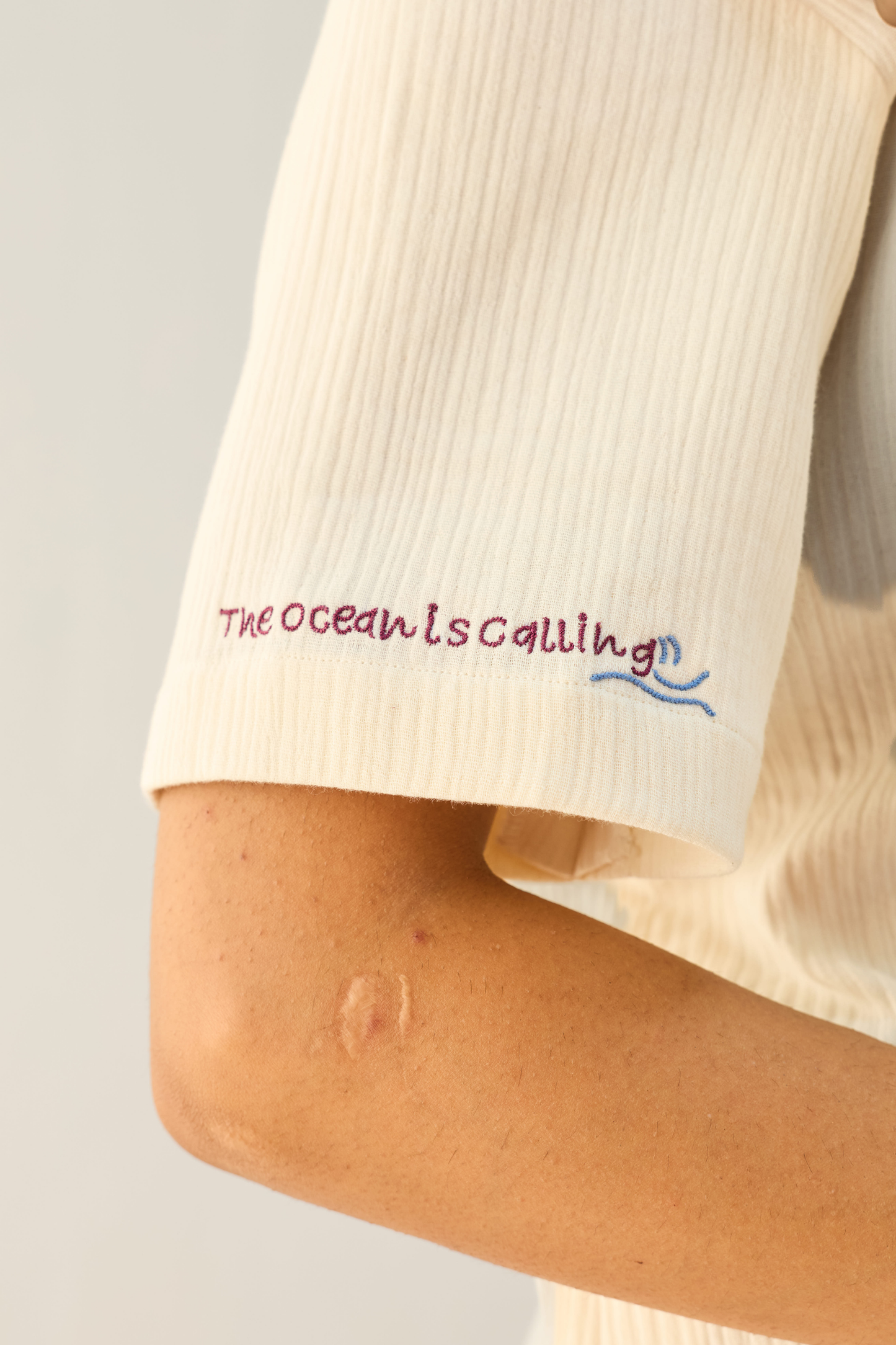 Call Of The Ocean Organic Cotton Shirt