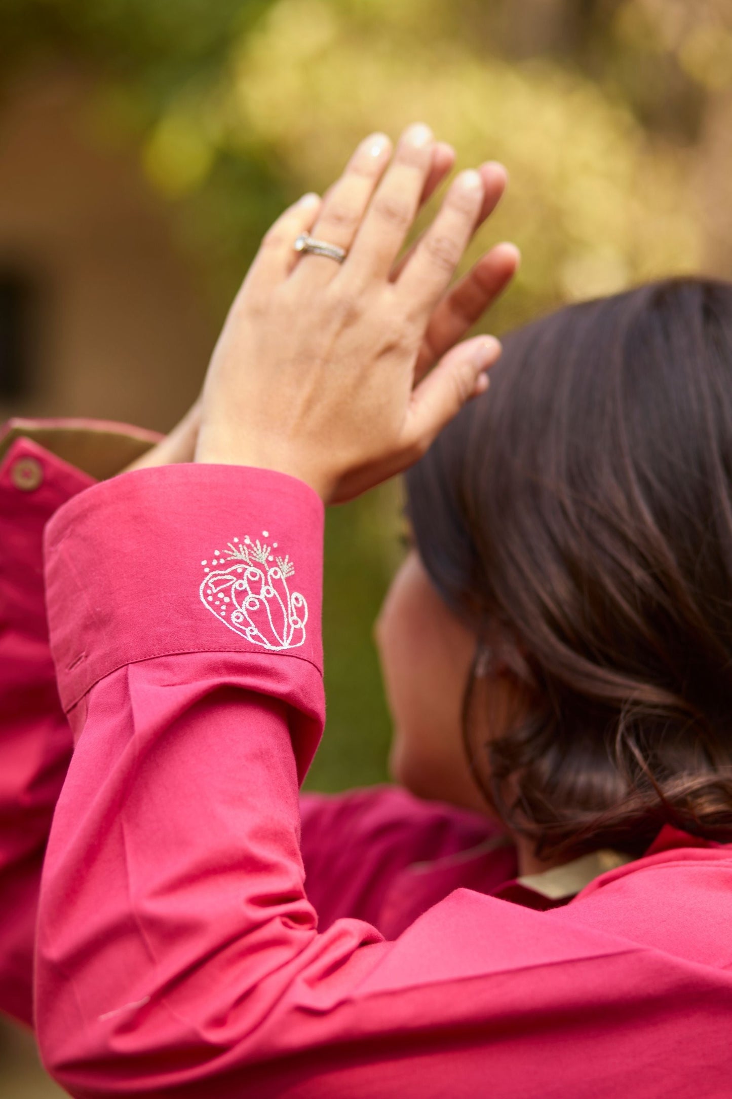 Coral Sea Organic Cotton Shirt