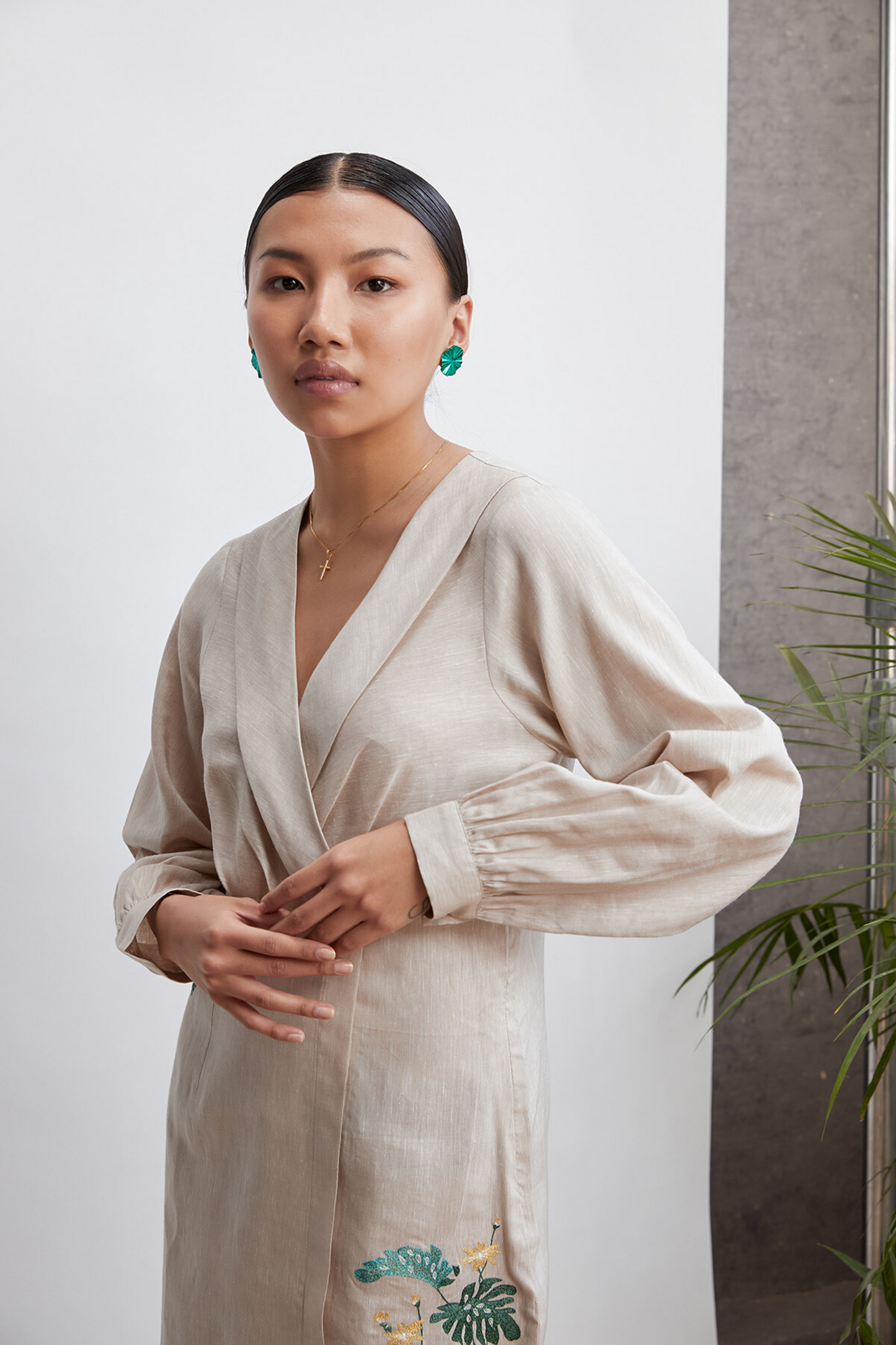 Dempsey linen dress