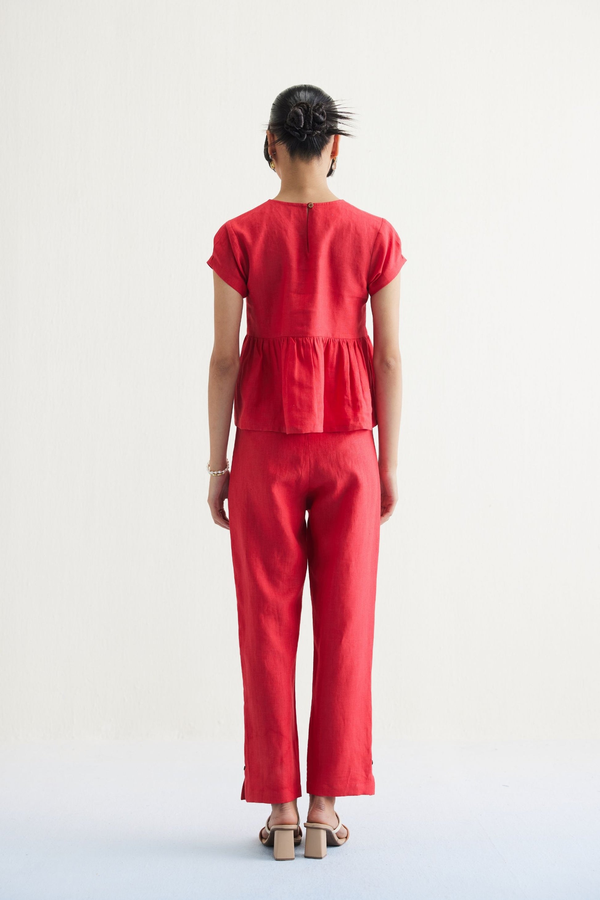 Ebb & Flow Sunset Linen Trousers