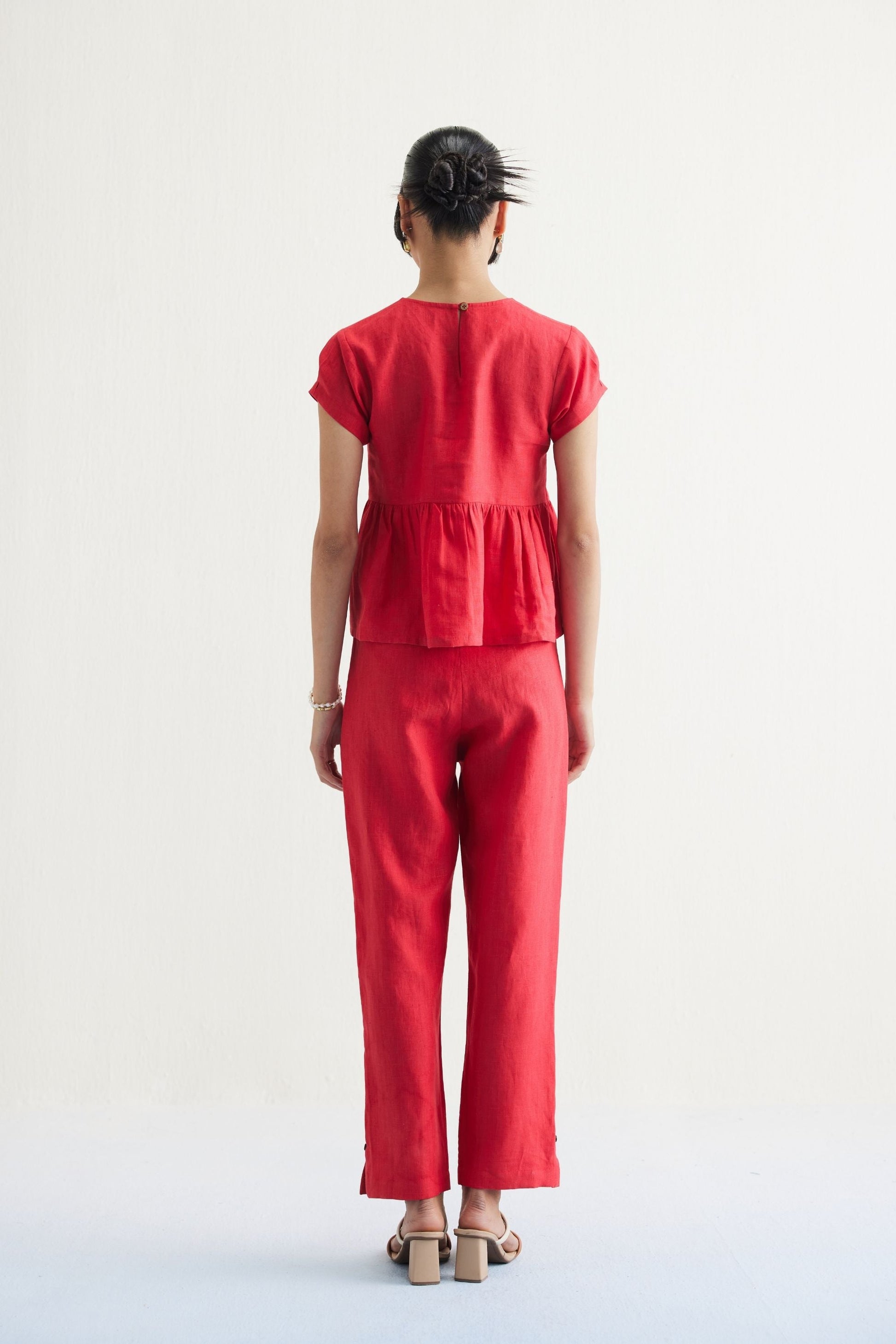 Ebb & Flow Sunset Linen Trousers