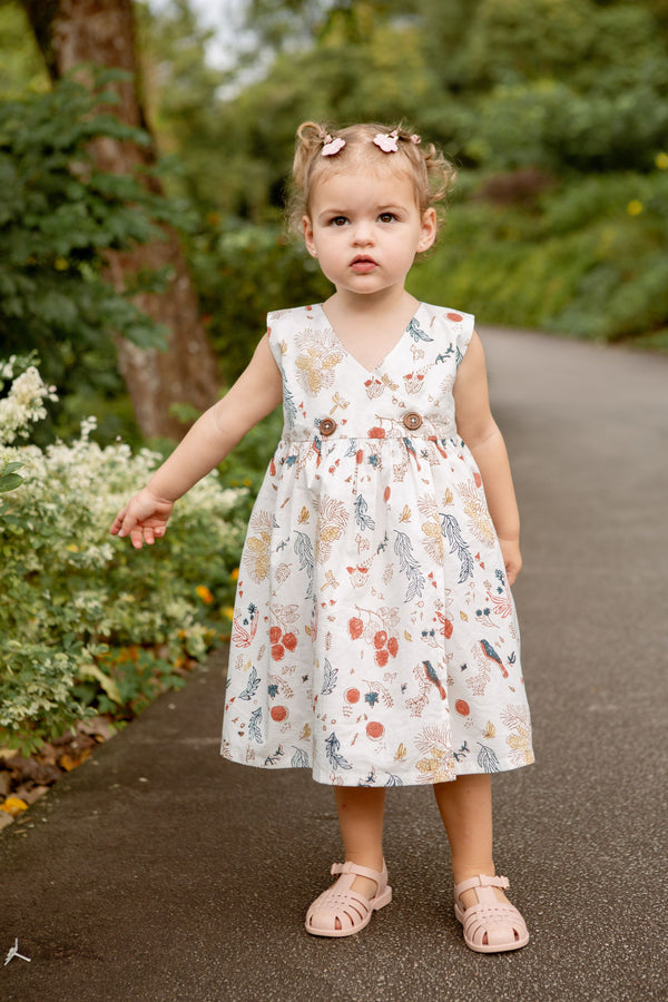 Forest Adventure Organic Cotton Dress