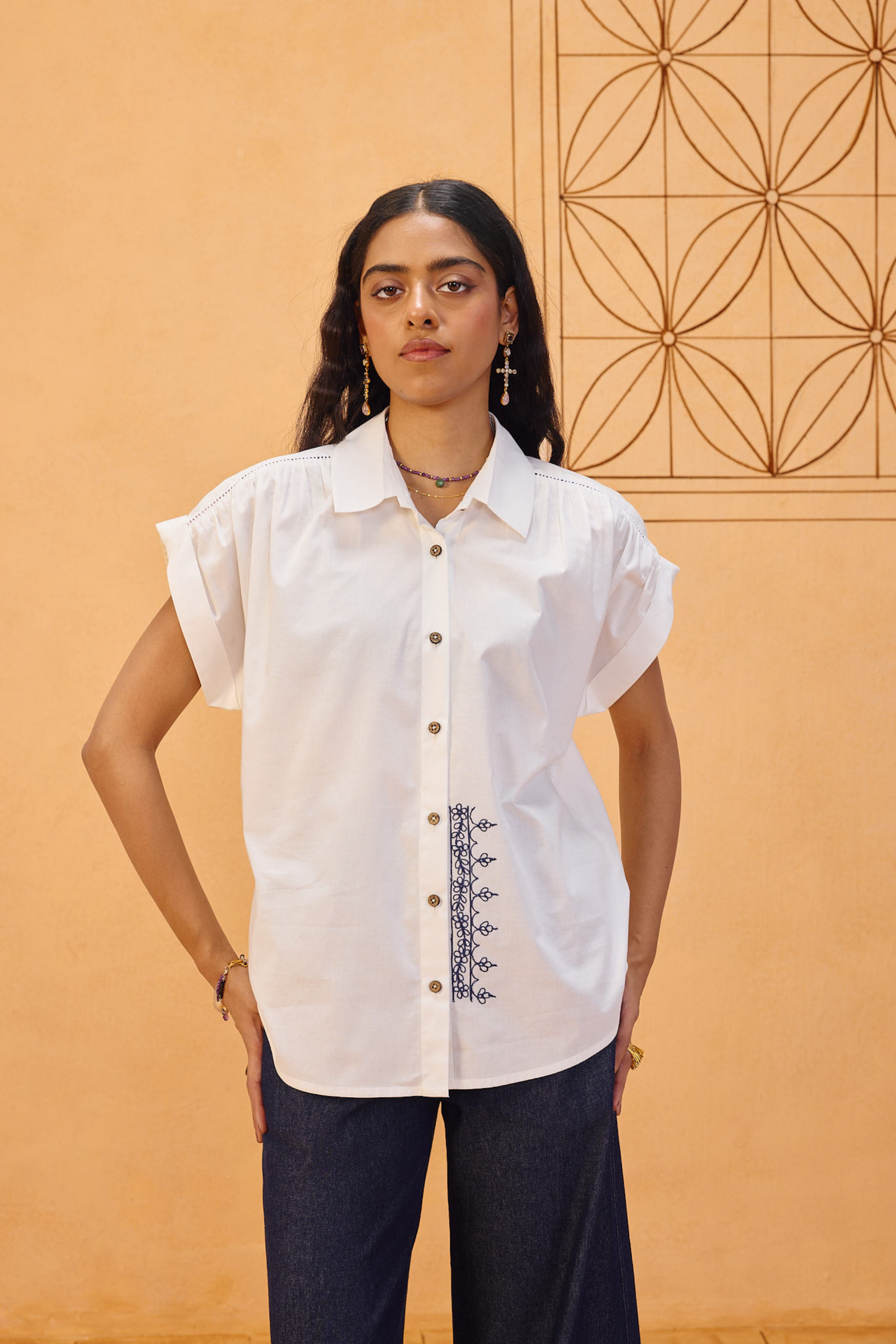 Garden Gate Organic Cotton Shirt