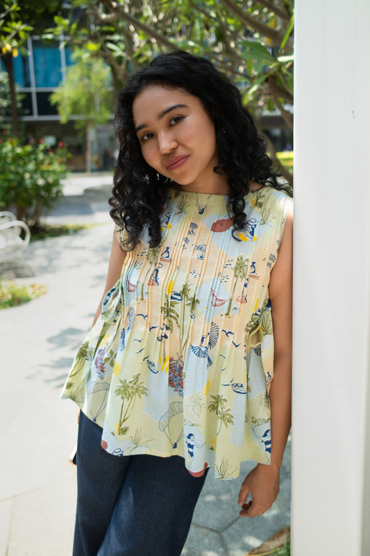 In Paradise Tencel Blouse