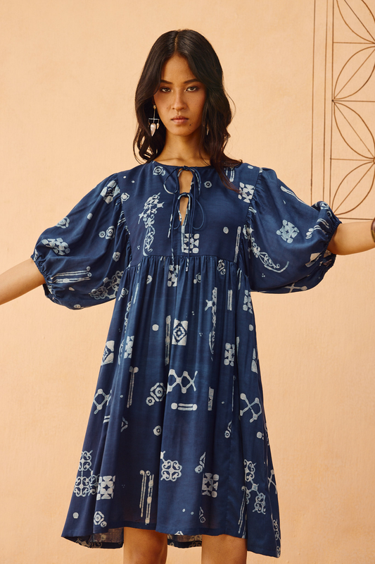 Indigo Wilds Lyocell Dress