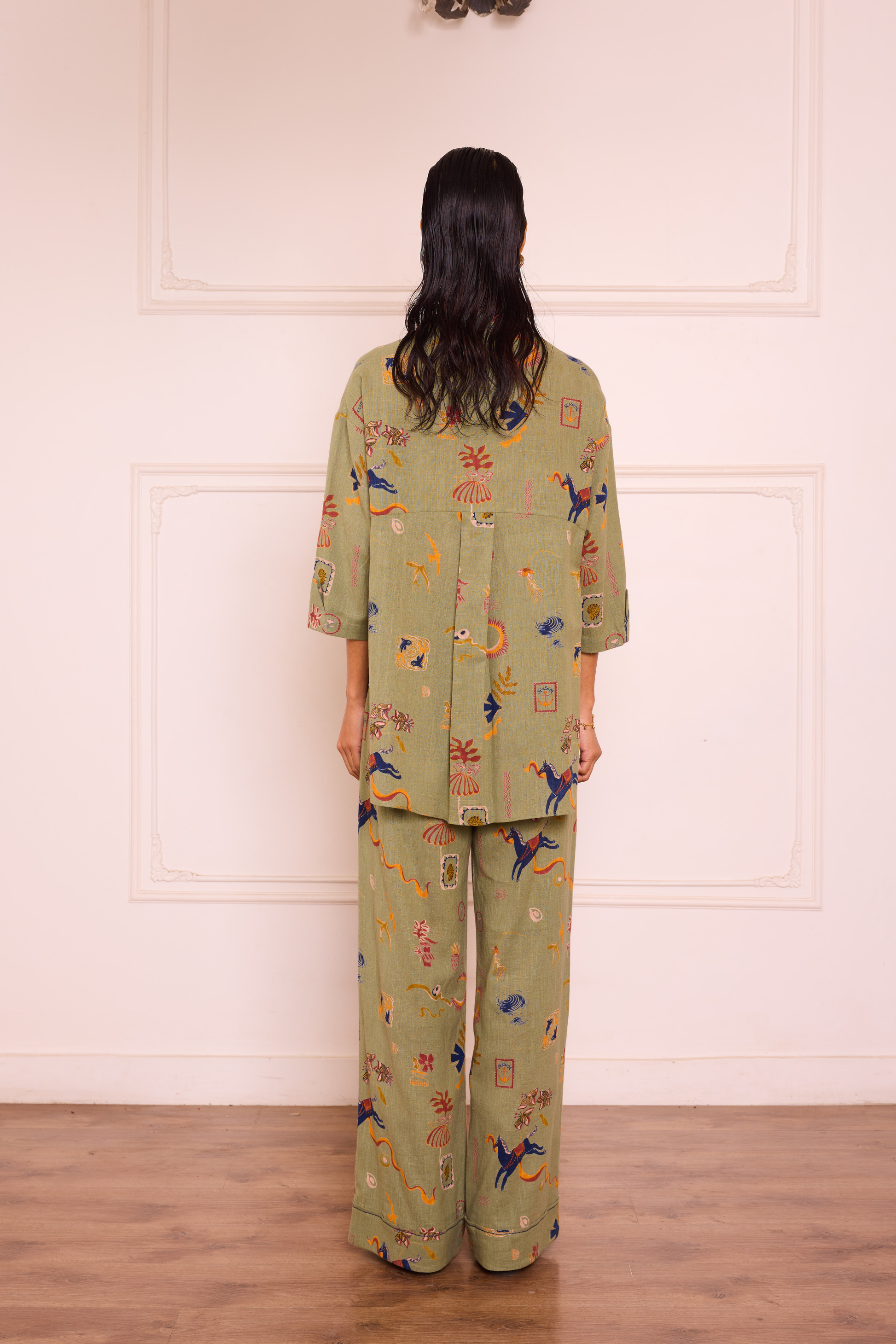 Journey To Shore Handspun Handwoven Organic Cotton Shirt