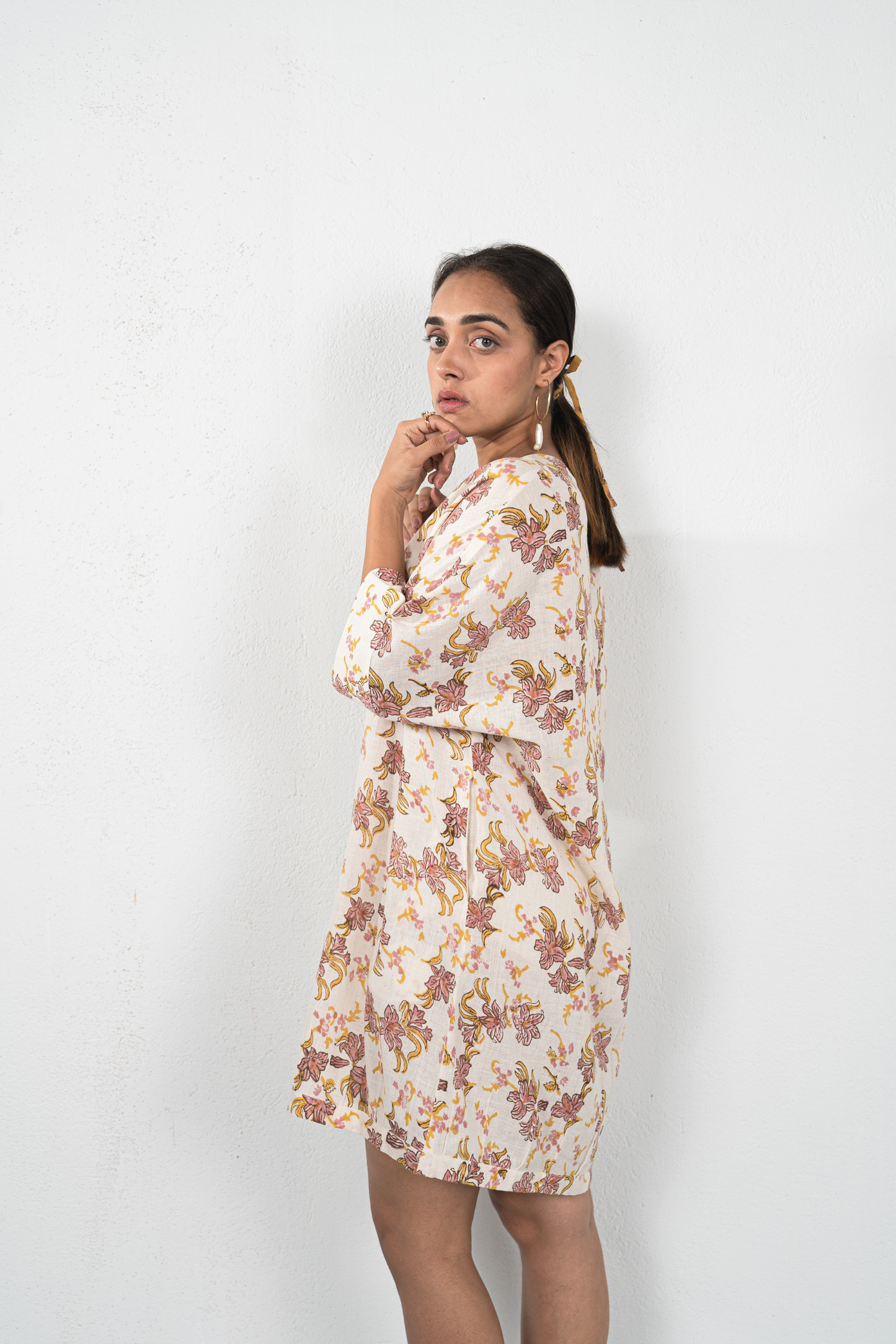 Lily Sky handwoven organic cotton dress