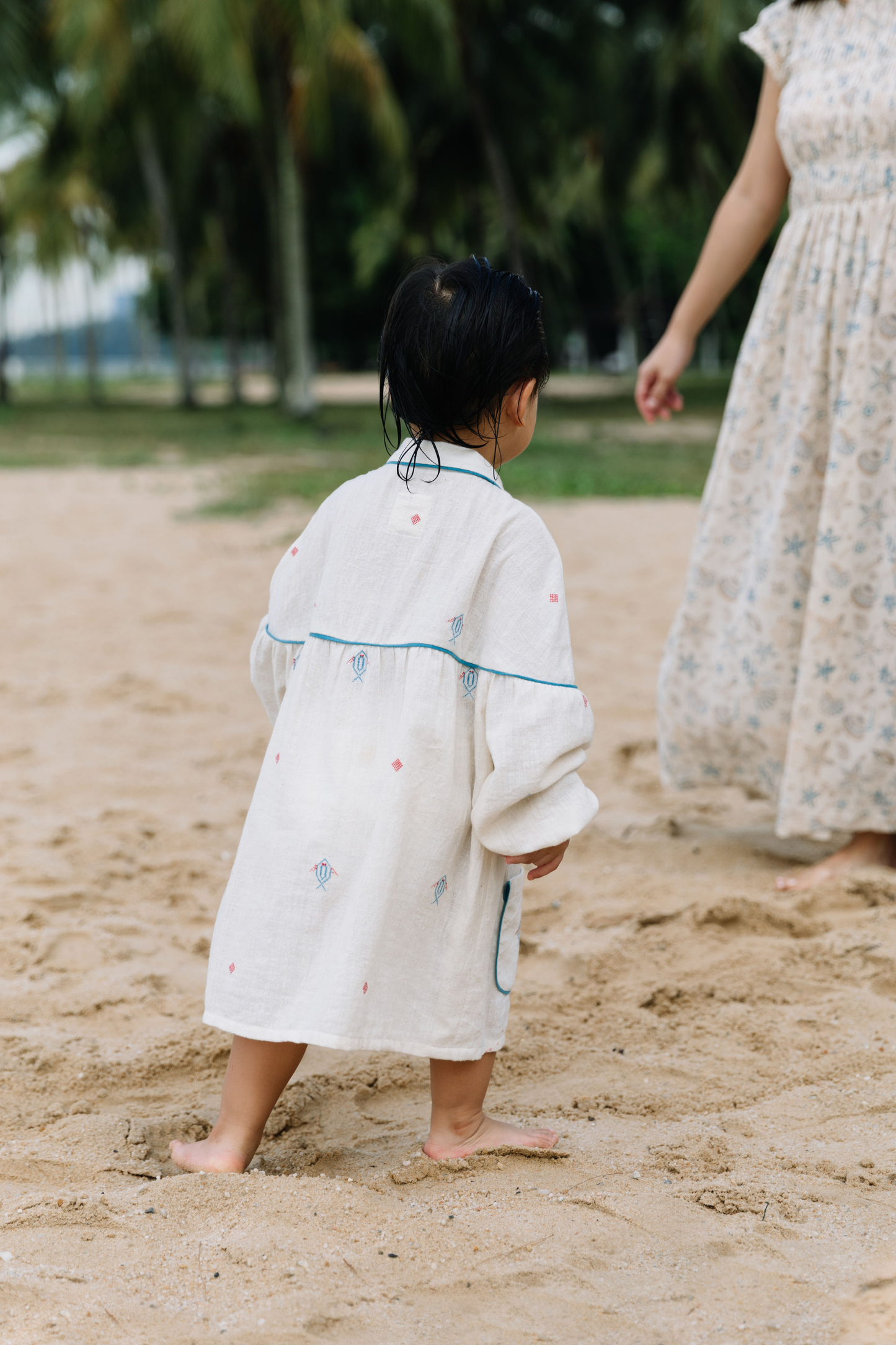 Little Fish Handwoven Kala Cotton Dress