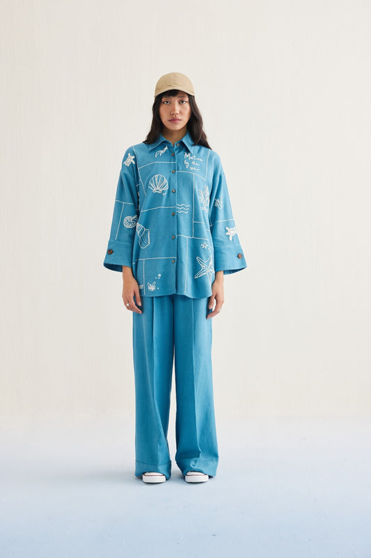 Meet Me By The Sea Handwoven Twill Set