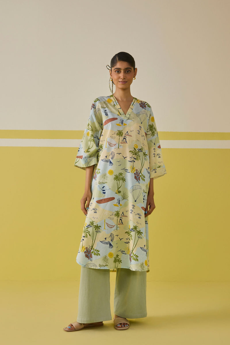 Paradise Kurta Set