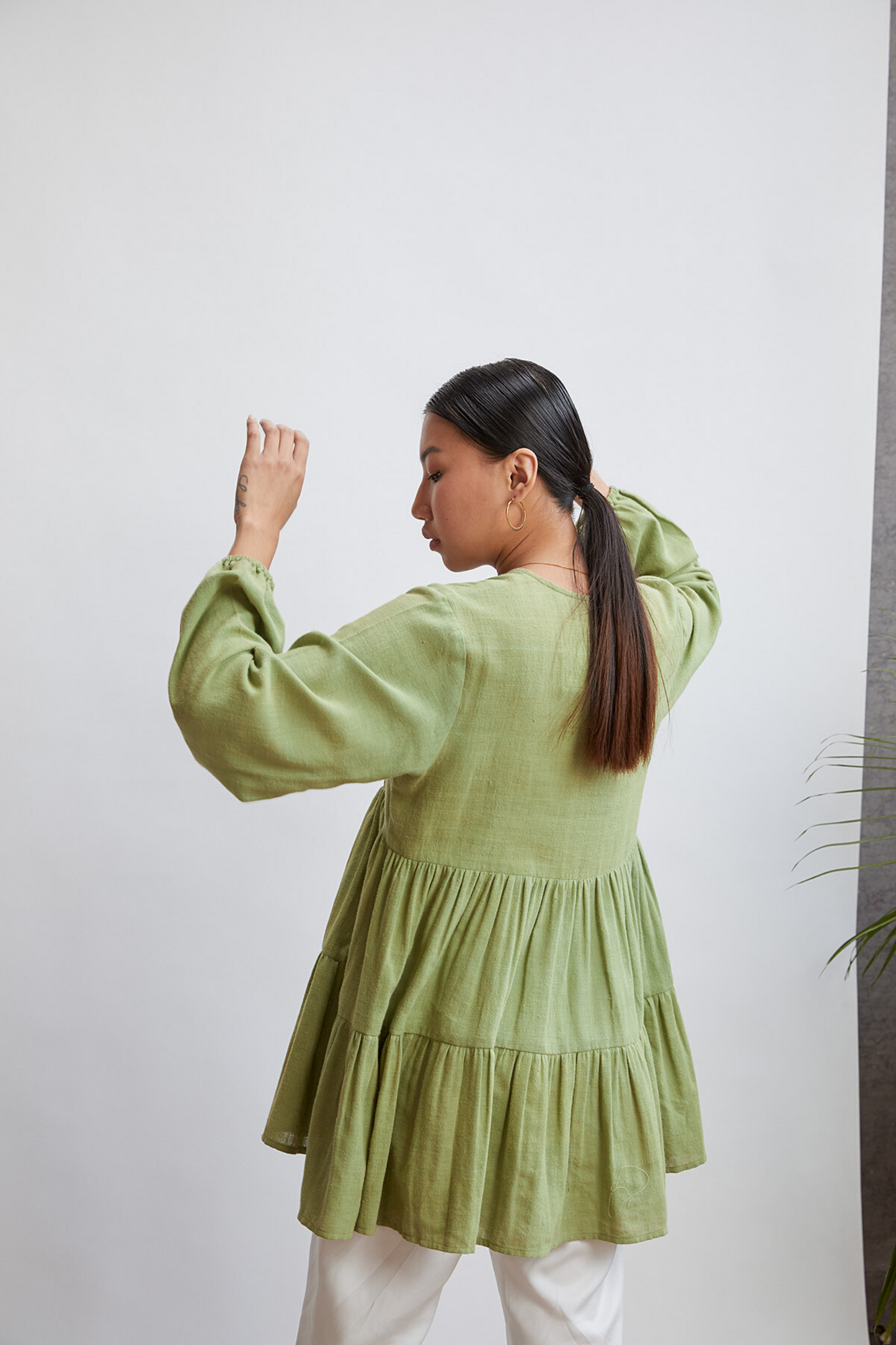 Paradise handwoven organic cotton tunic