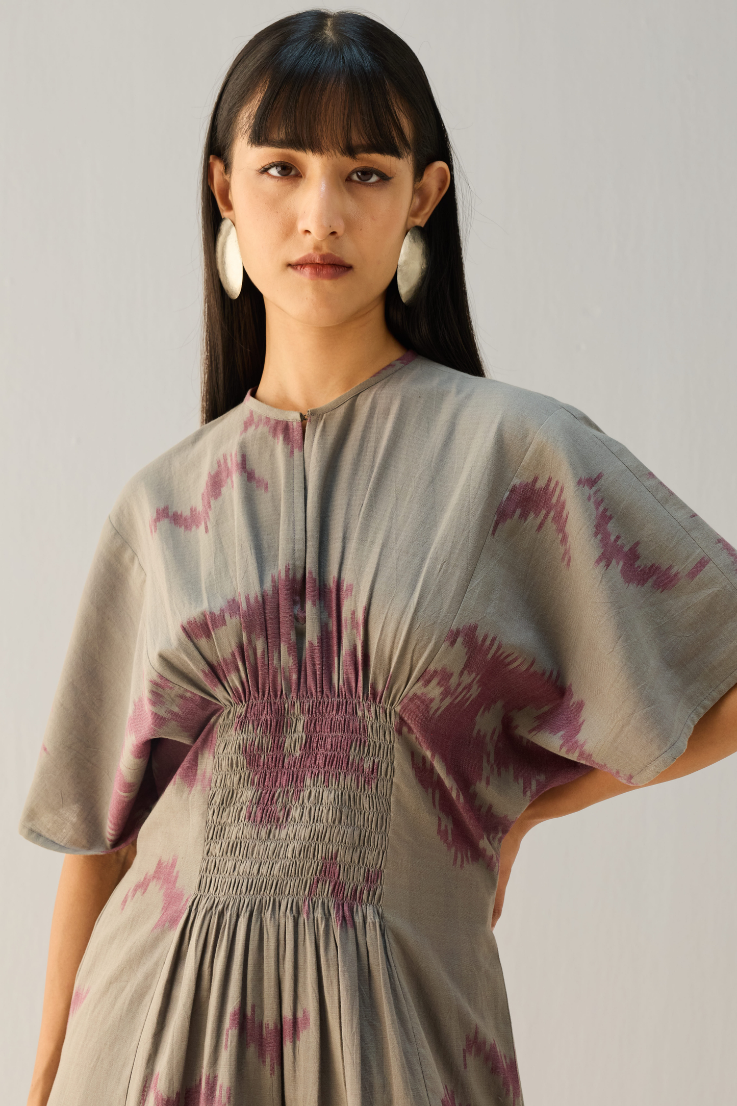 Purpose Handwoven Ikkat Maxi Dress