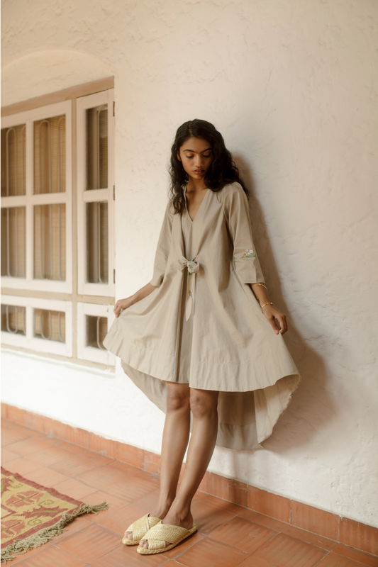 sea side organic cotton tunic dress
