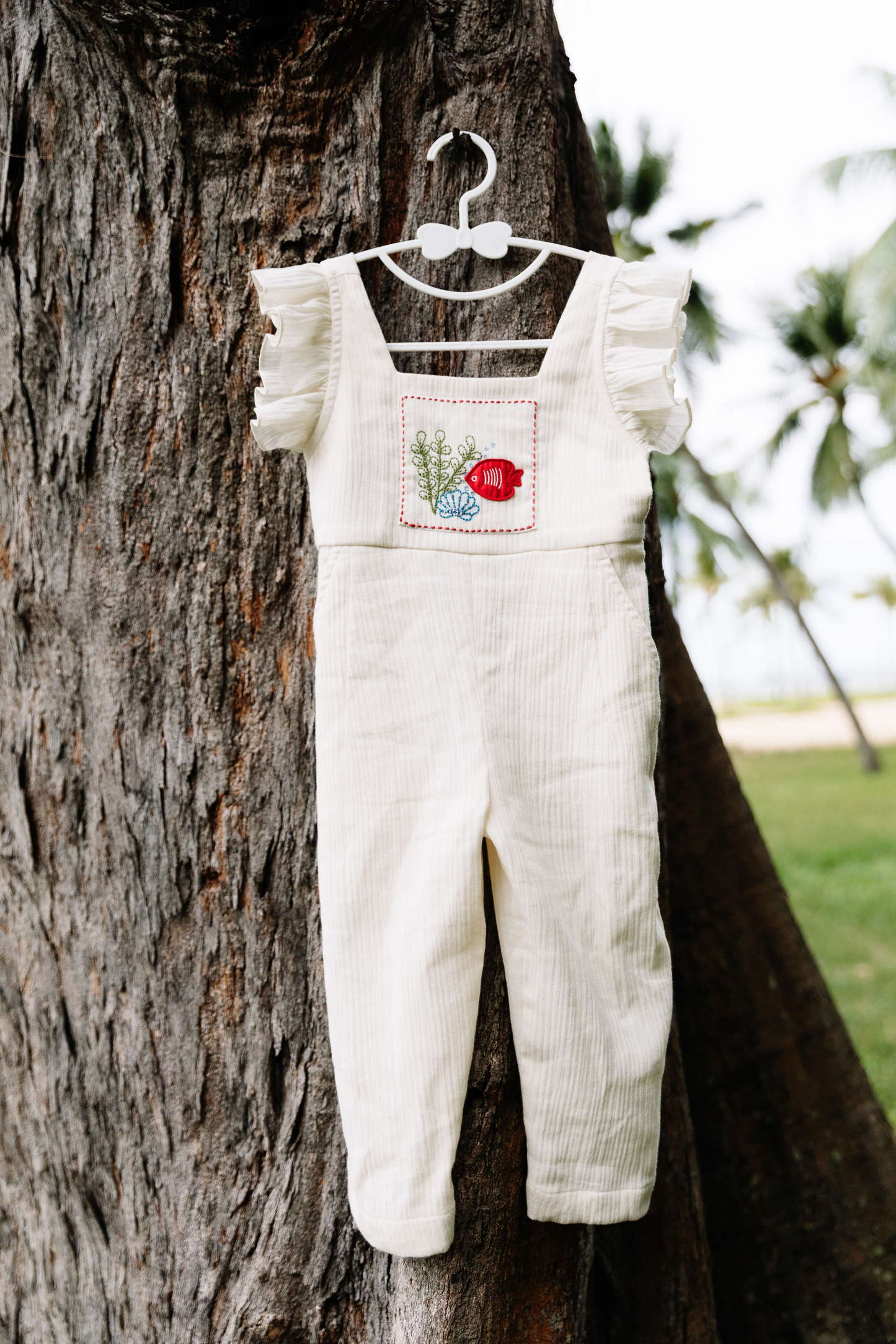 Seaweed Garden Organic Cotton Jumpsuit