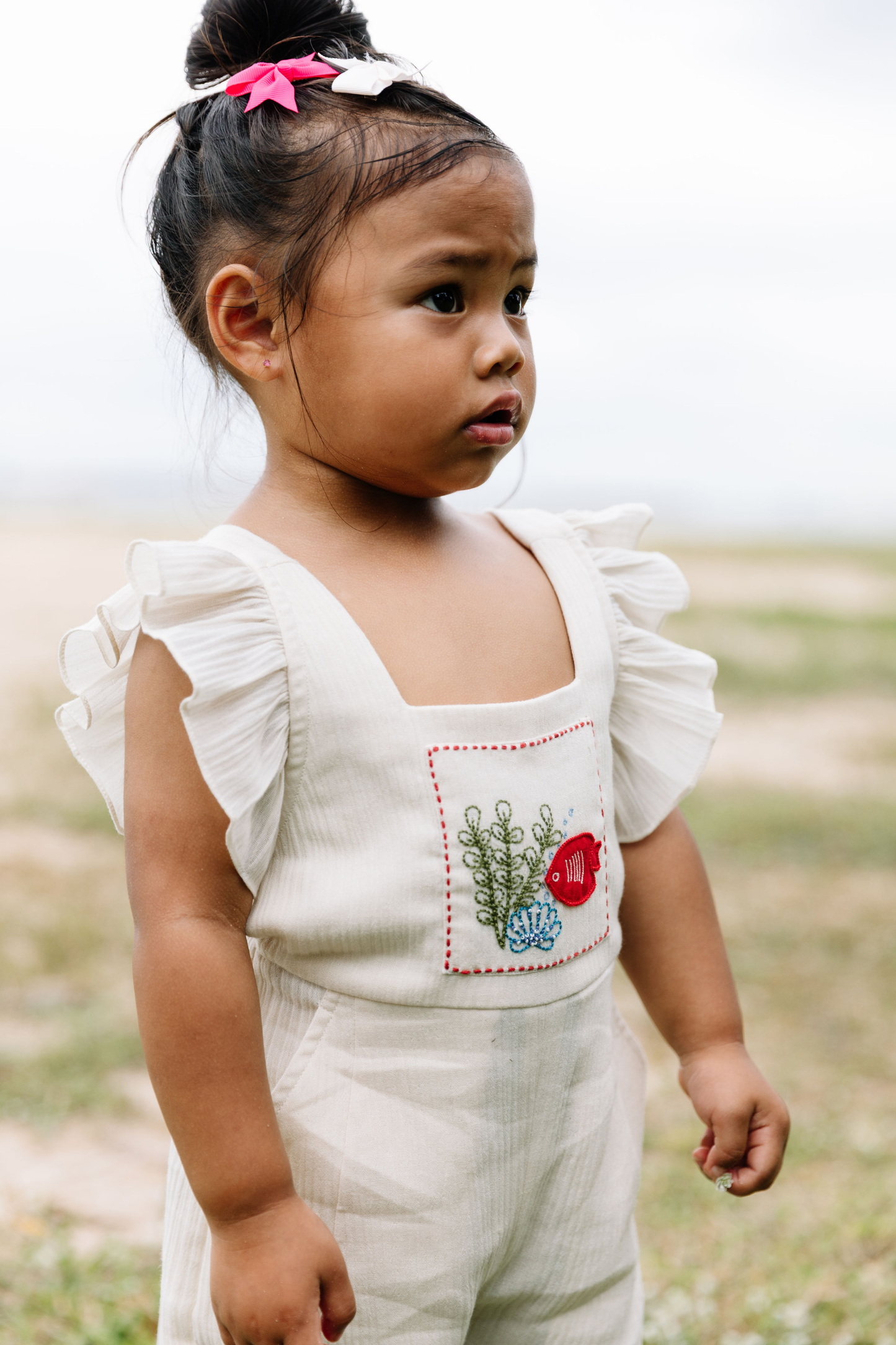 Seaweed Garden Organic Cotton Jumpsuit