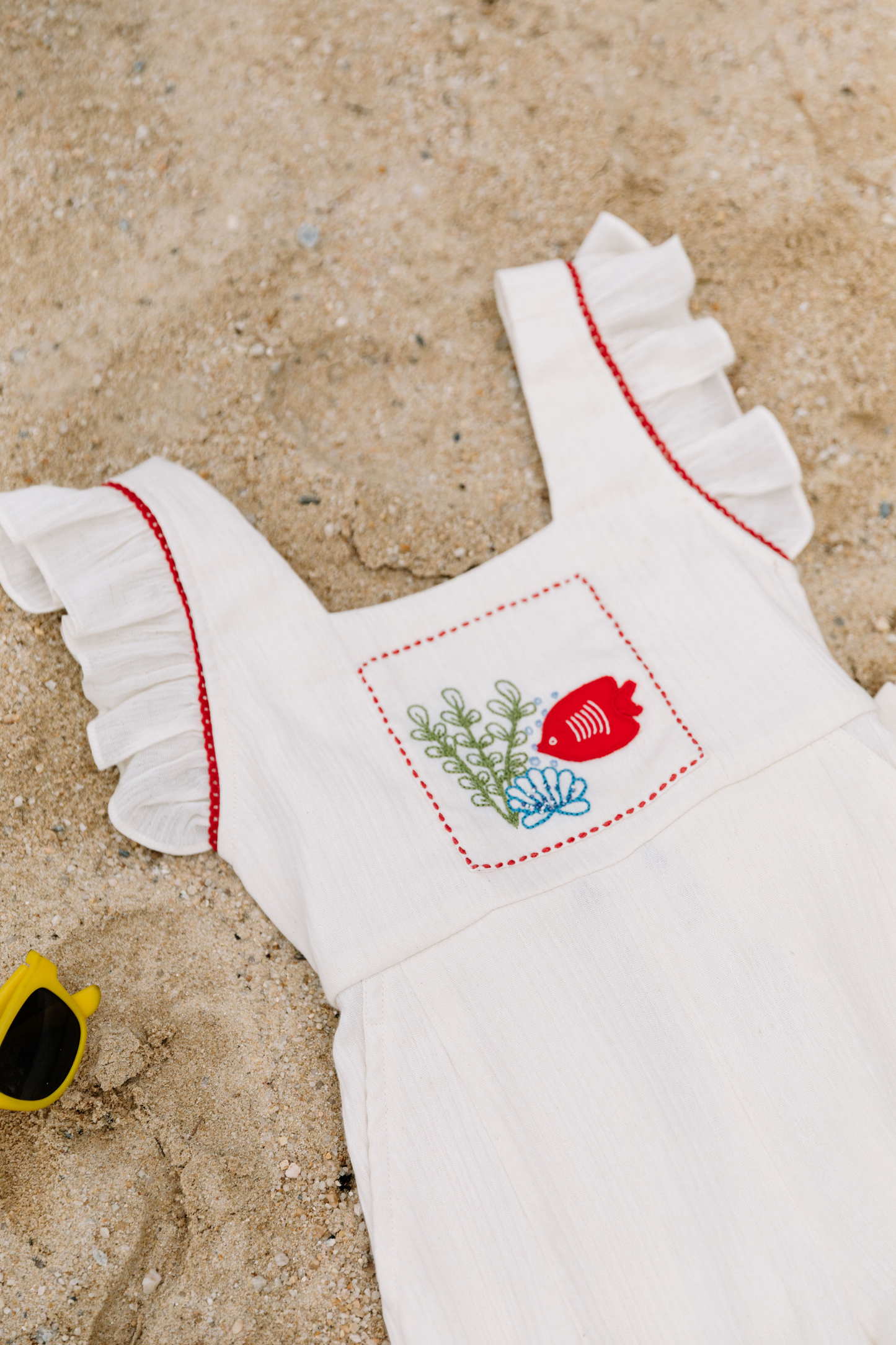 Seaweed Garden Organic Cotton Jumpsuit