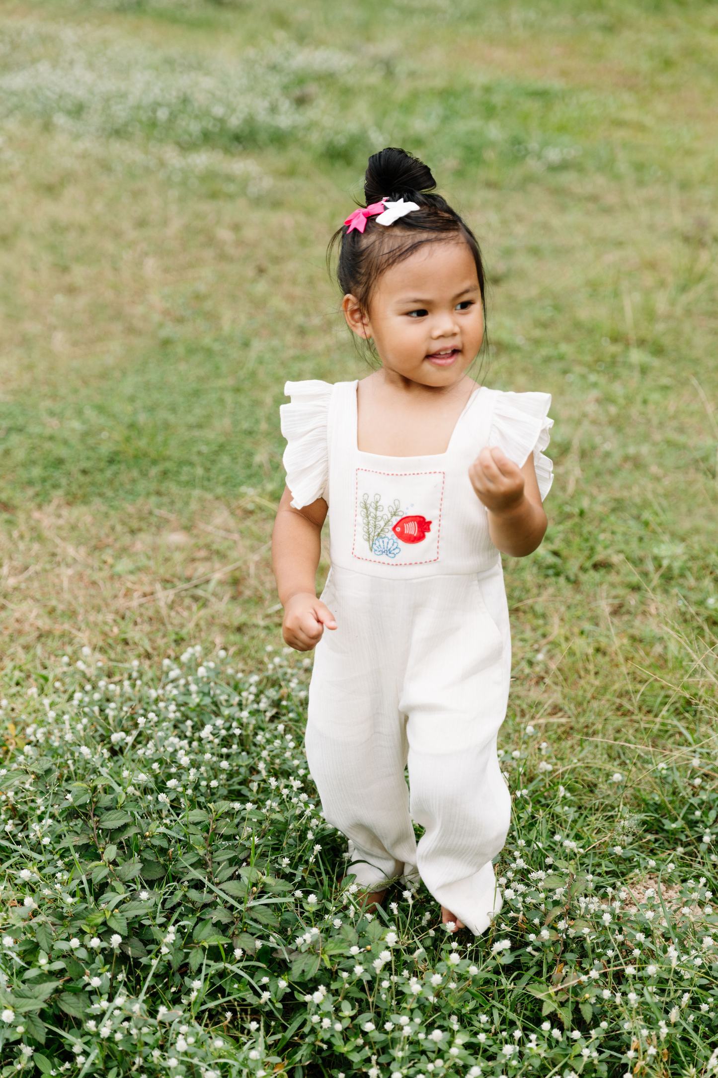 Seaweed Garden Organic Cotton Jumpsuit