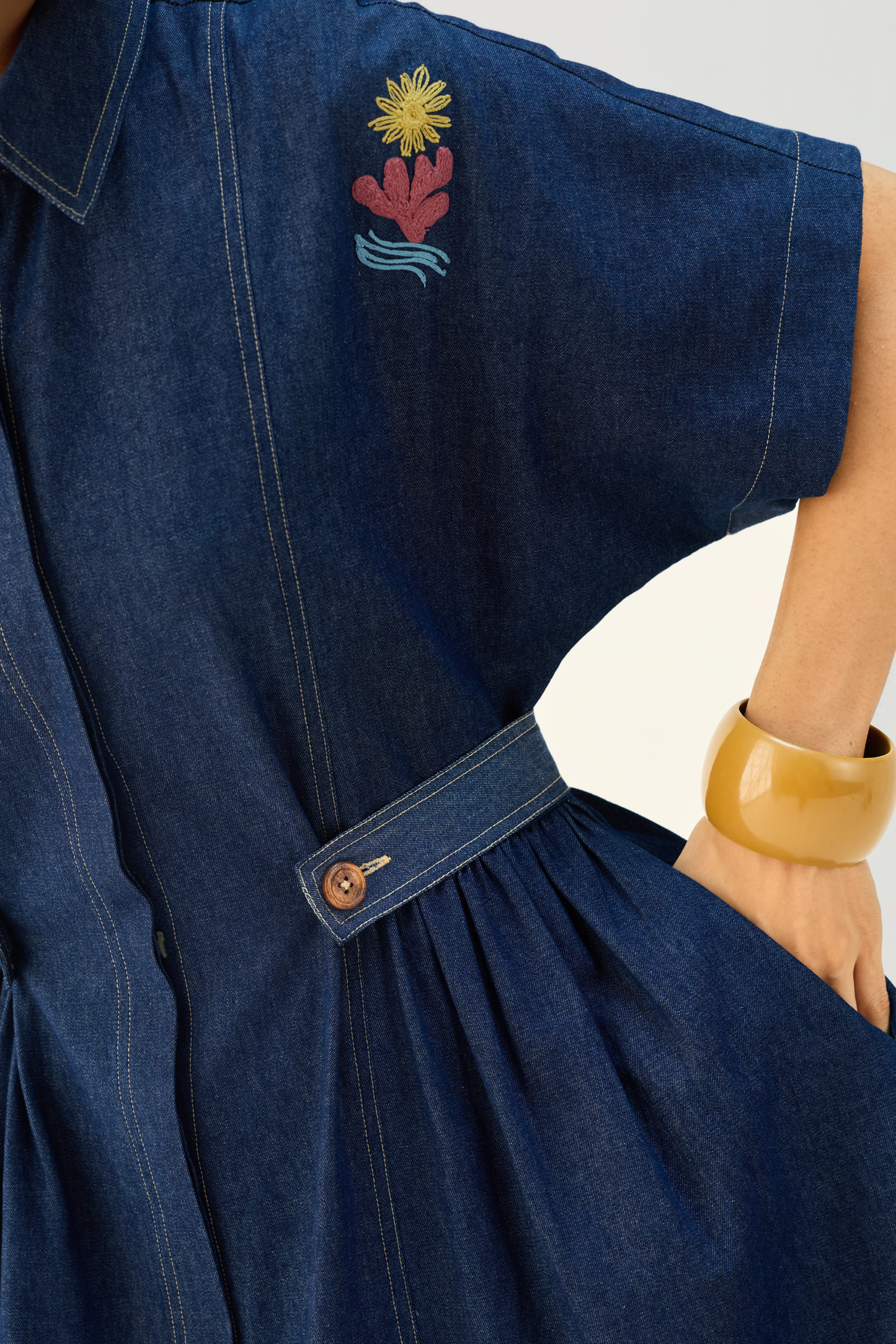 Shades Of Blue Sustainable Denim Dress