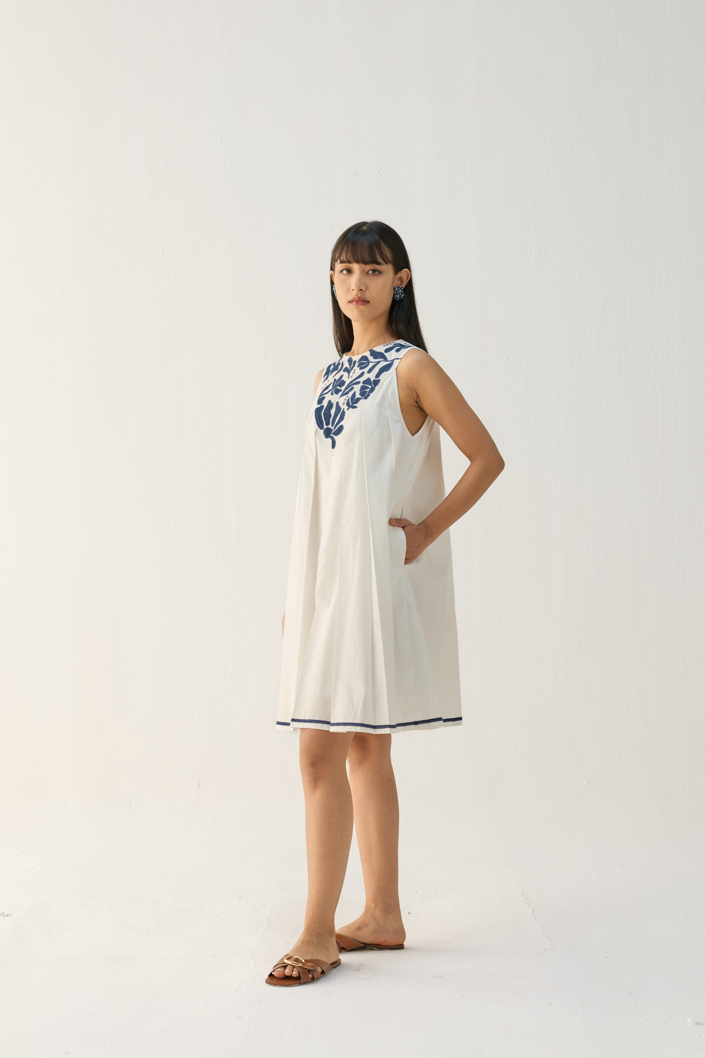Shore Morning Organic Cotton Dress