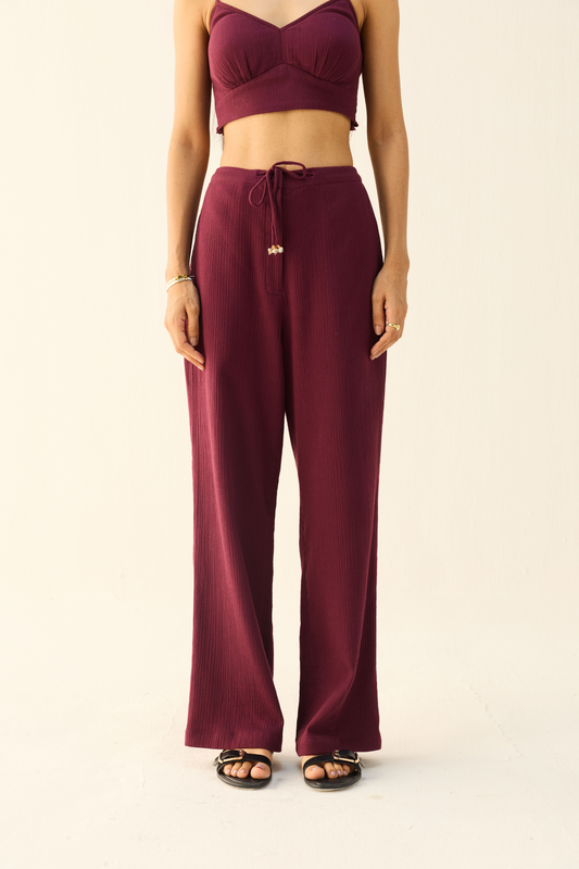 Shore Side Organic Cotton Trousers