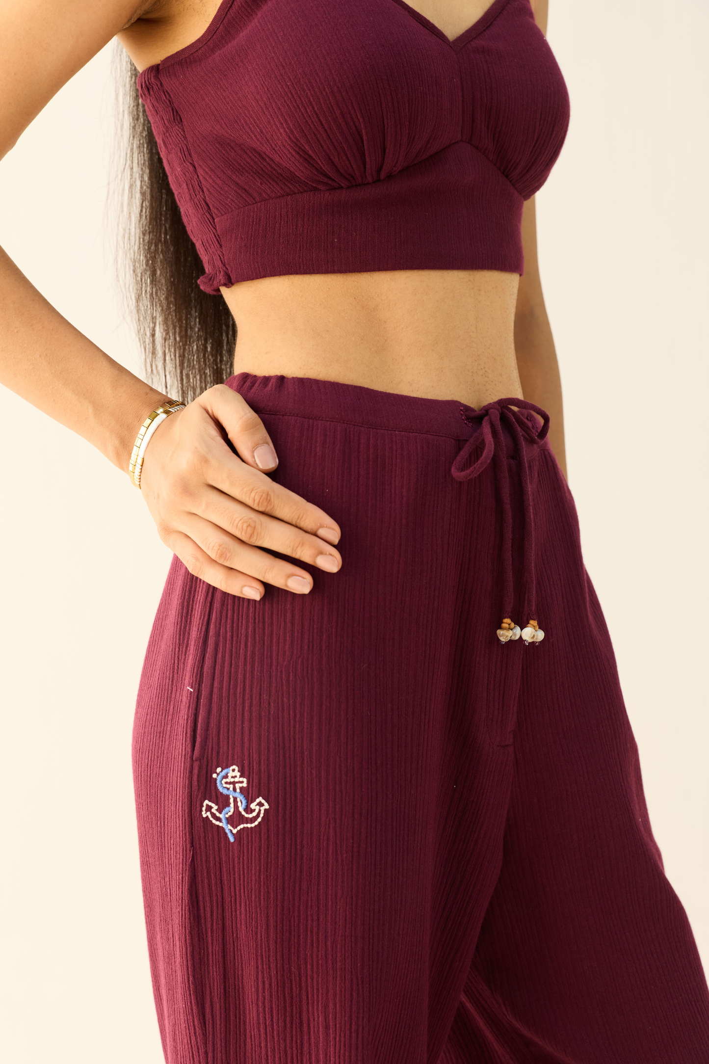 Shore Side Organic Cotton Trousers