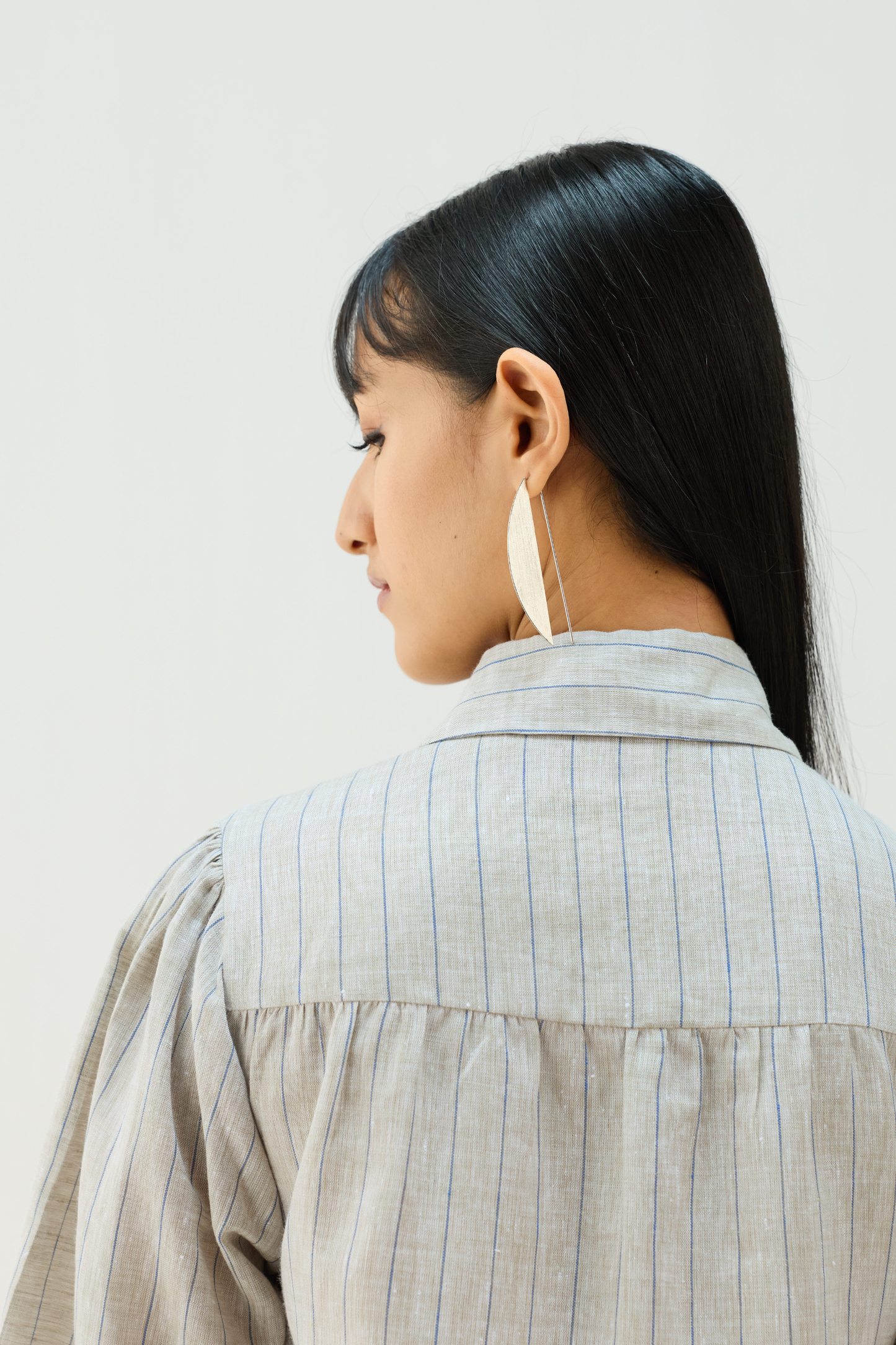 Soft Power Linen Shirt Dress