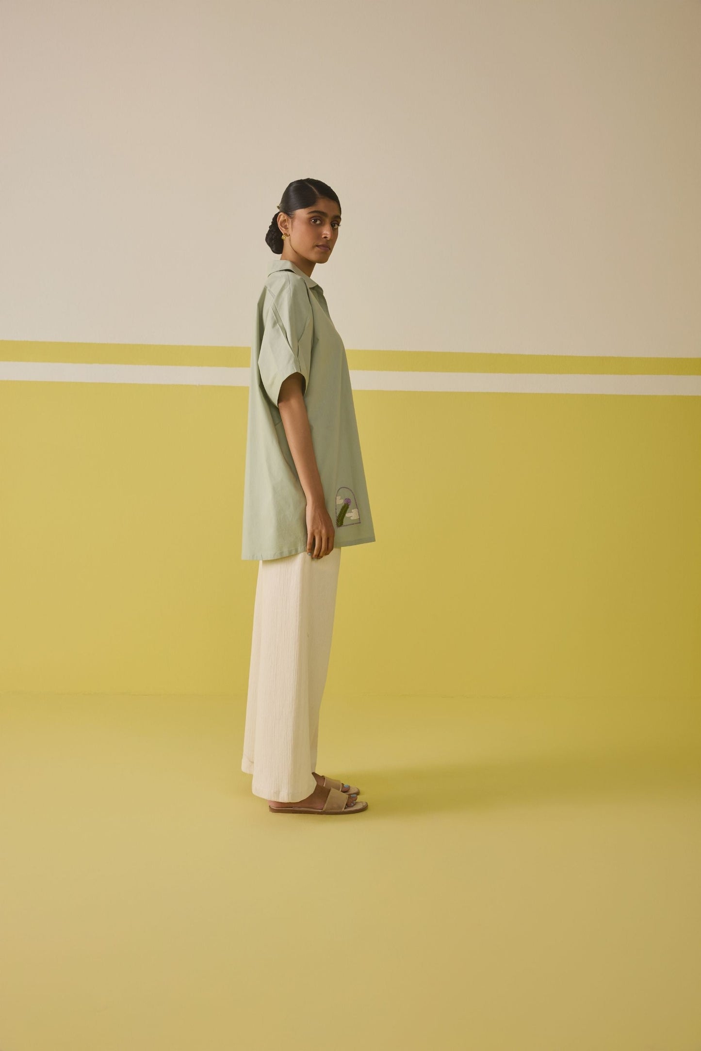 Summer Evening Organic Cotton Kurta Set