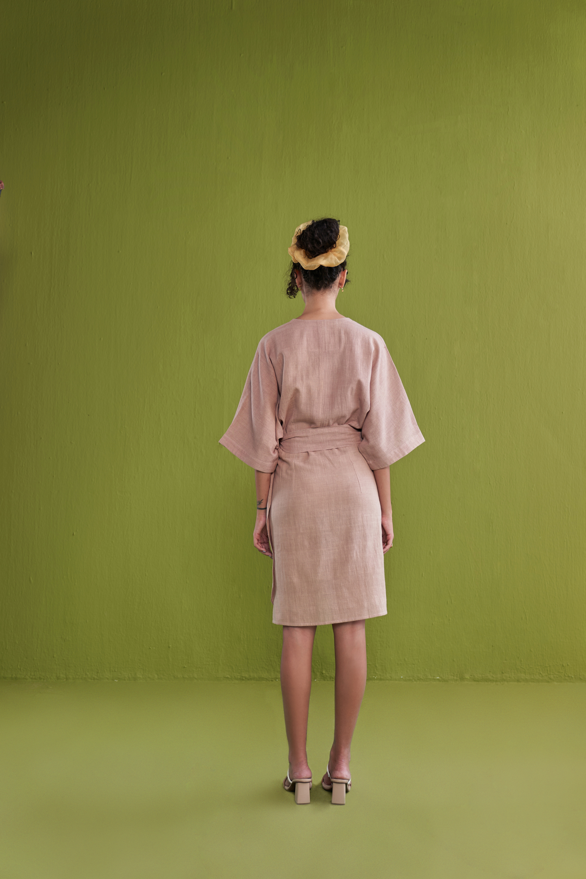 Summer Soul Handwoven Organic Cotton Wrap Dress | SUI Sui - US Summer Soul Handwoven Organic Cotton Wrap Dress | SUI Sui - US