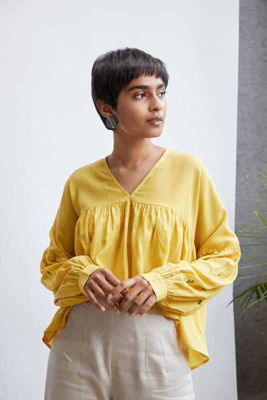 Sunny Side tencel top