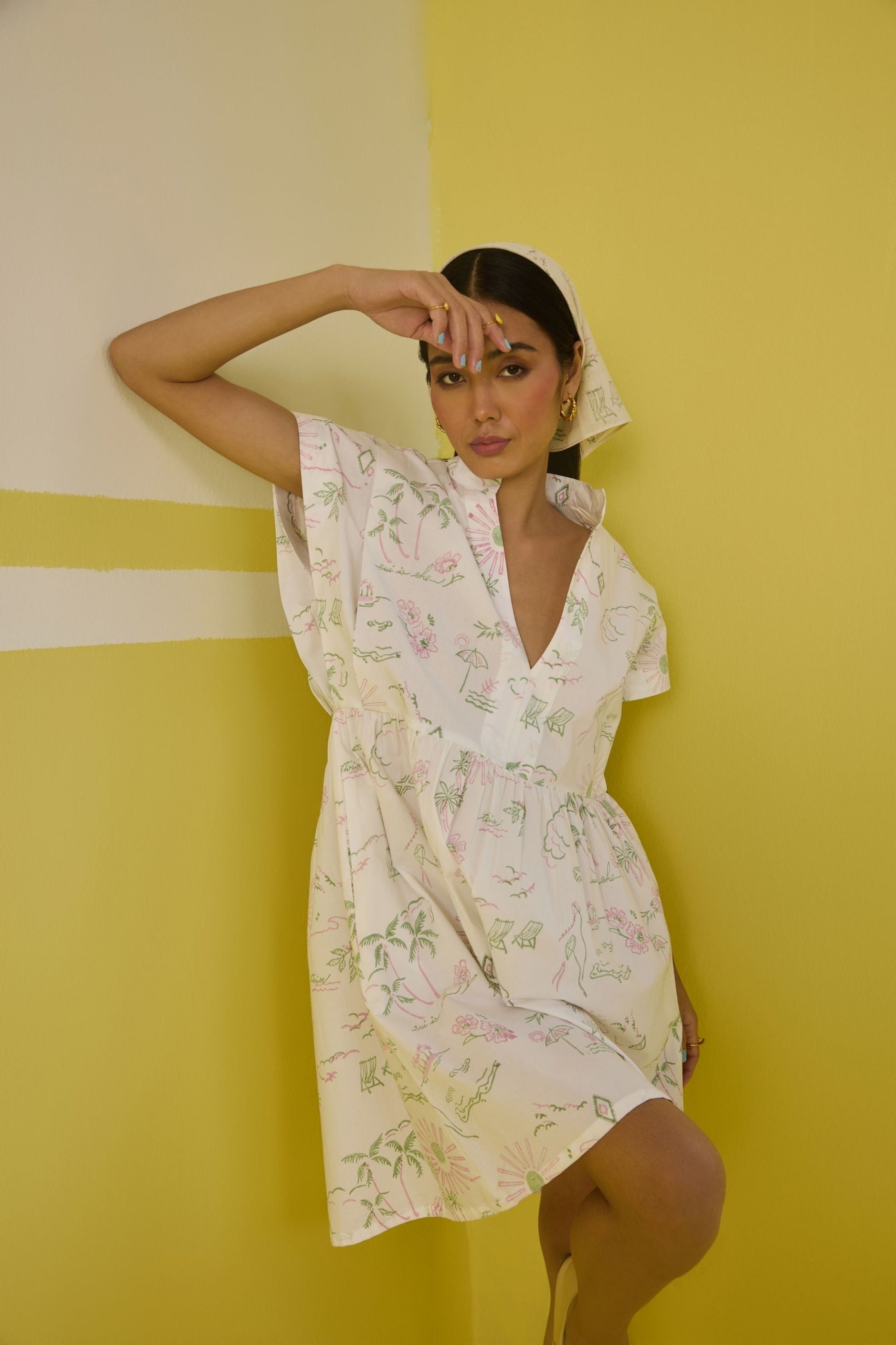 Sunshine Heart Organic Cotton Dress | SUI Sui - US Sunshine Heart Organic Cotton Dress | SUI Sui - US