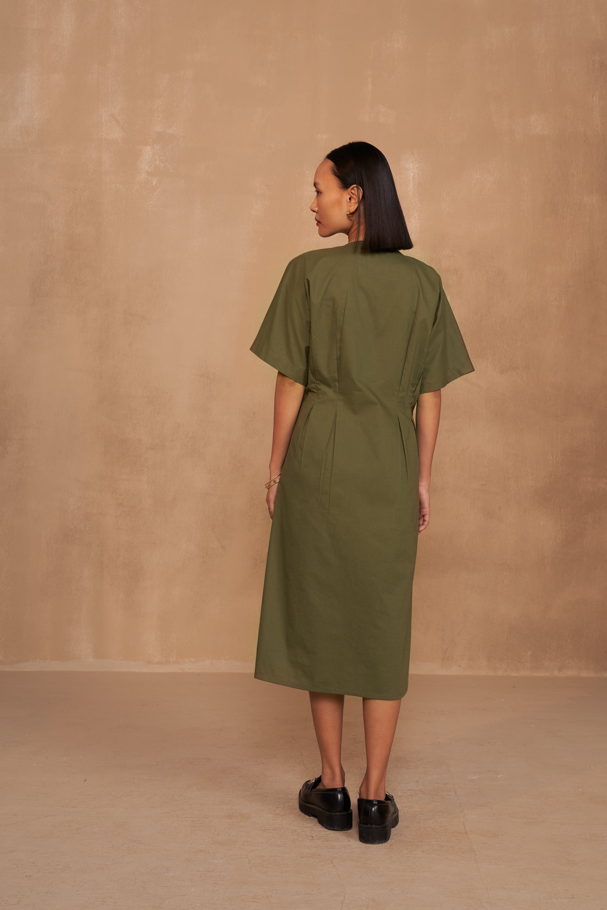 Sweet Cosmos Organic Cotton Midi Dress | SUI – Sui