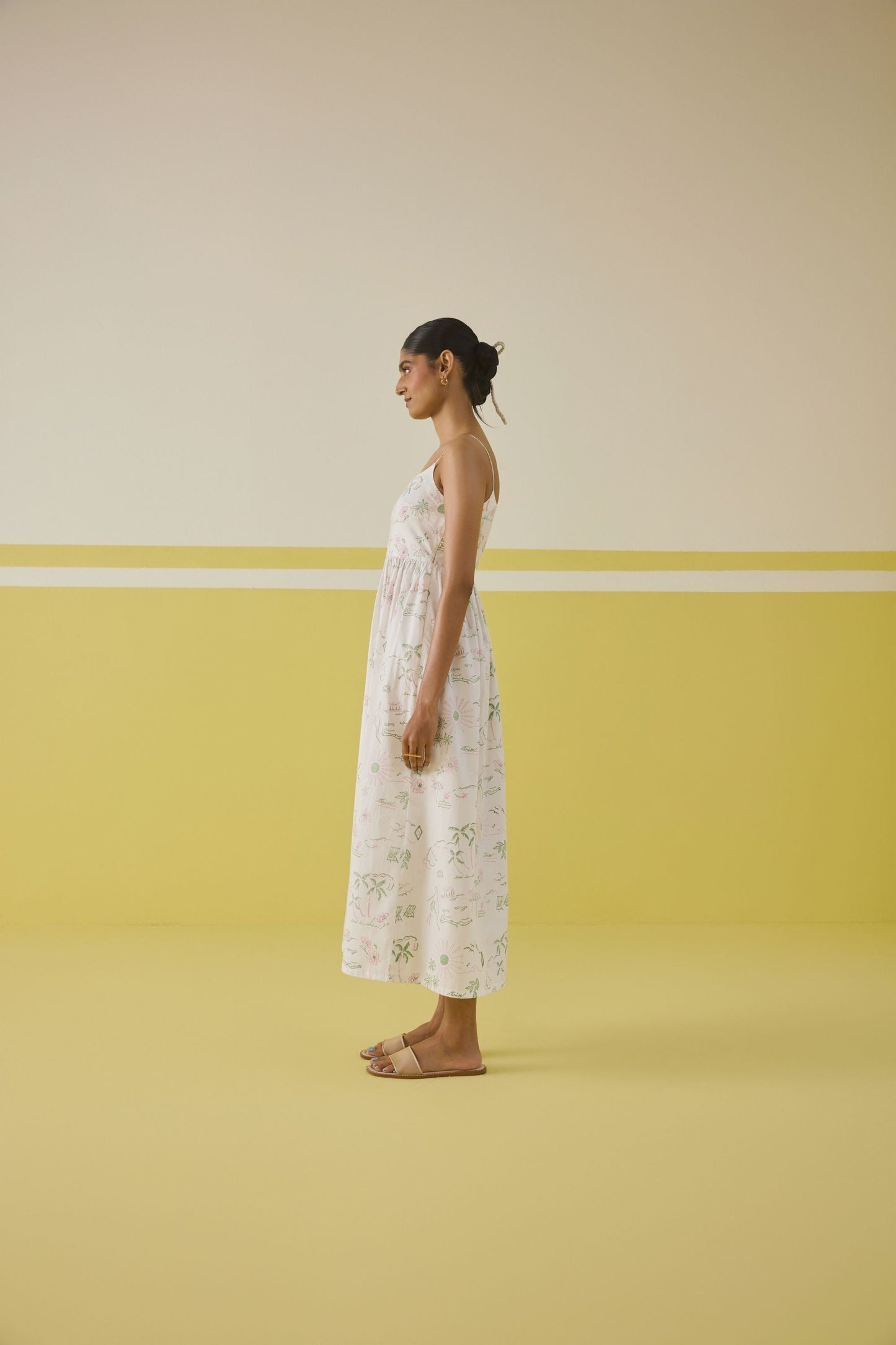 Sweet Sunshine Organic Cotton Maxi Dress