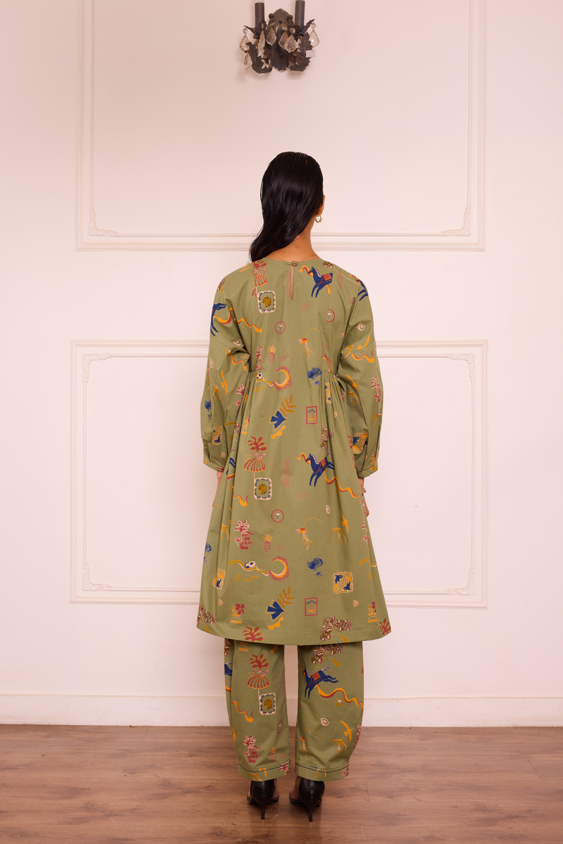 The Bold Organic Cotton Poplin Kurta