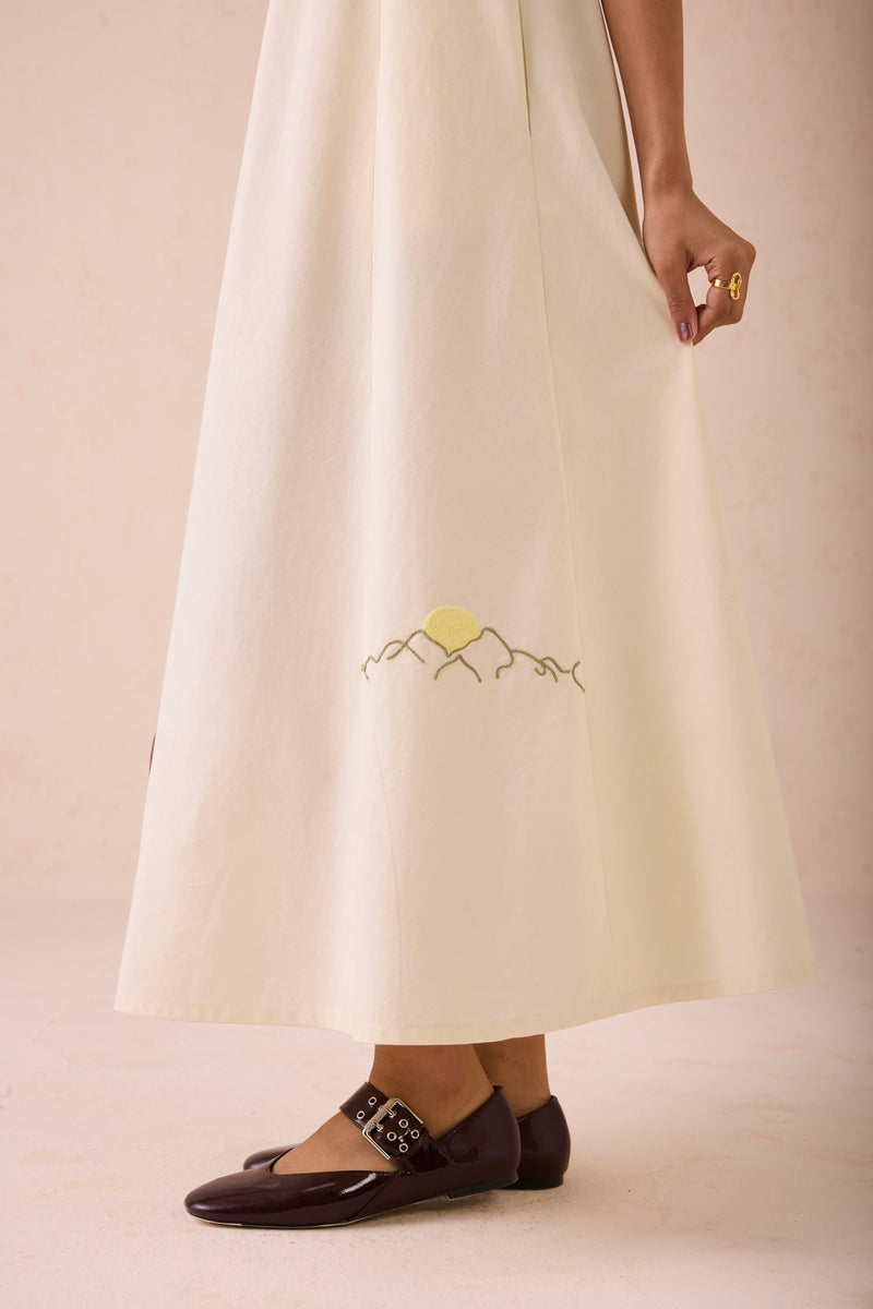 The Brunch Organic Cotton Maxi Dress