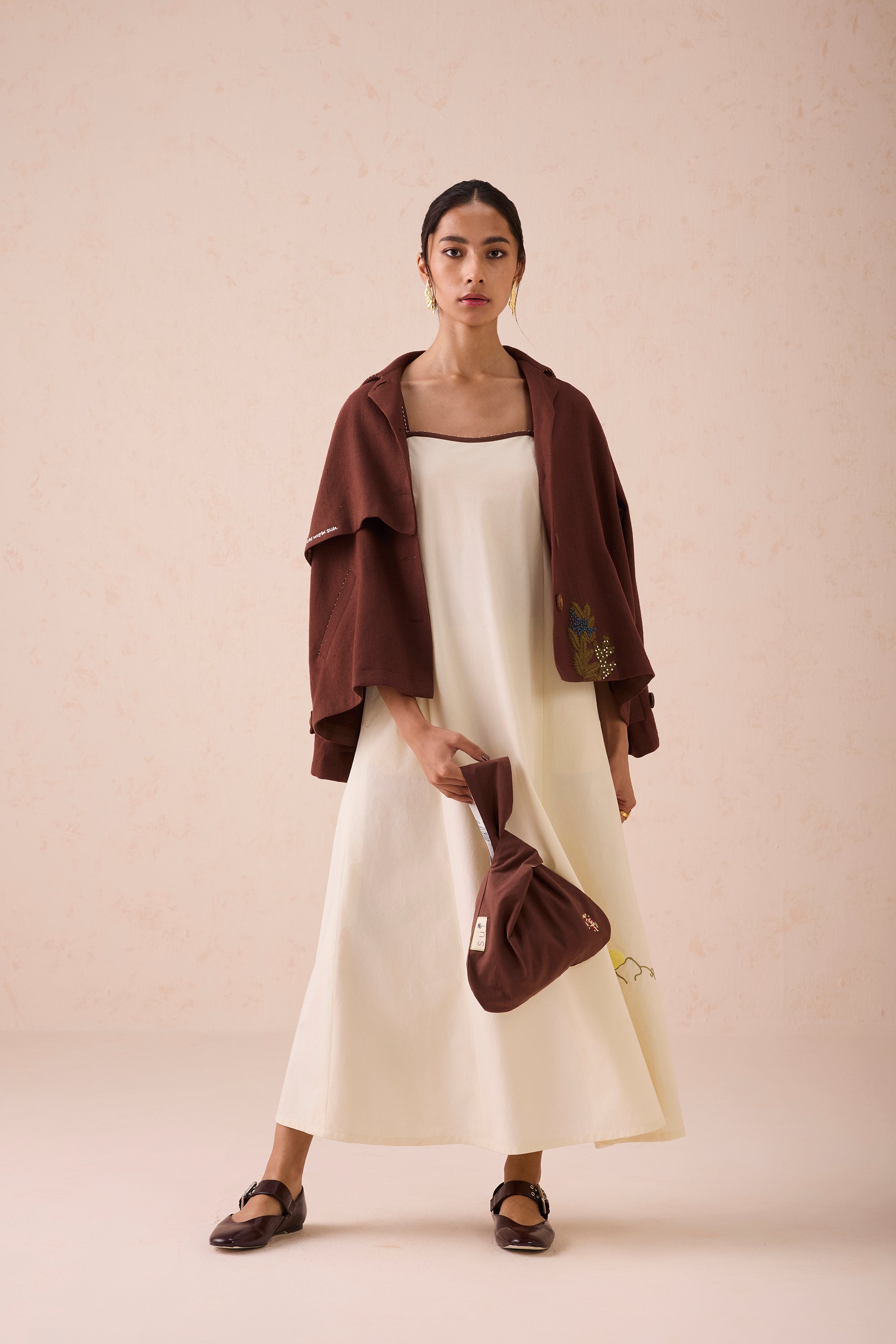 The Brunch Organic Cotton Maxi Dress | SUI – Sui - US