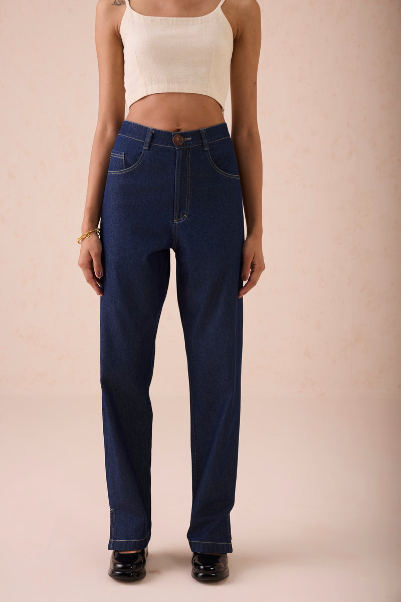 The Classic Straight Sustainable Denim Jeans