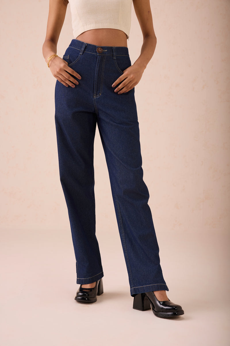 The Classic Straight Sustainable Denim Jeans