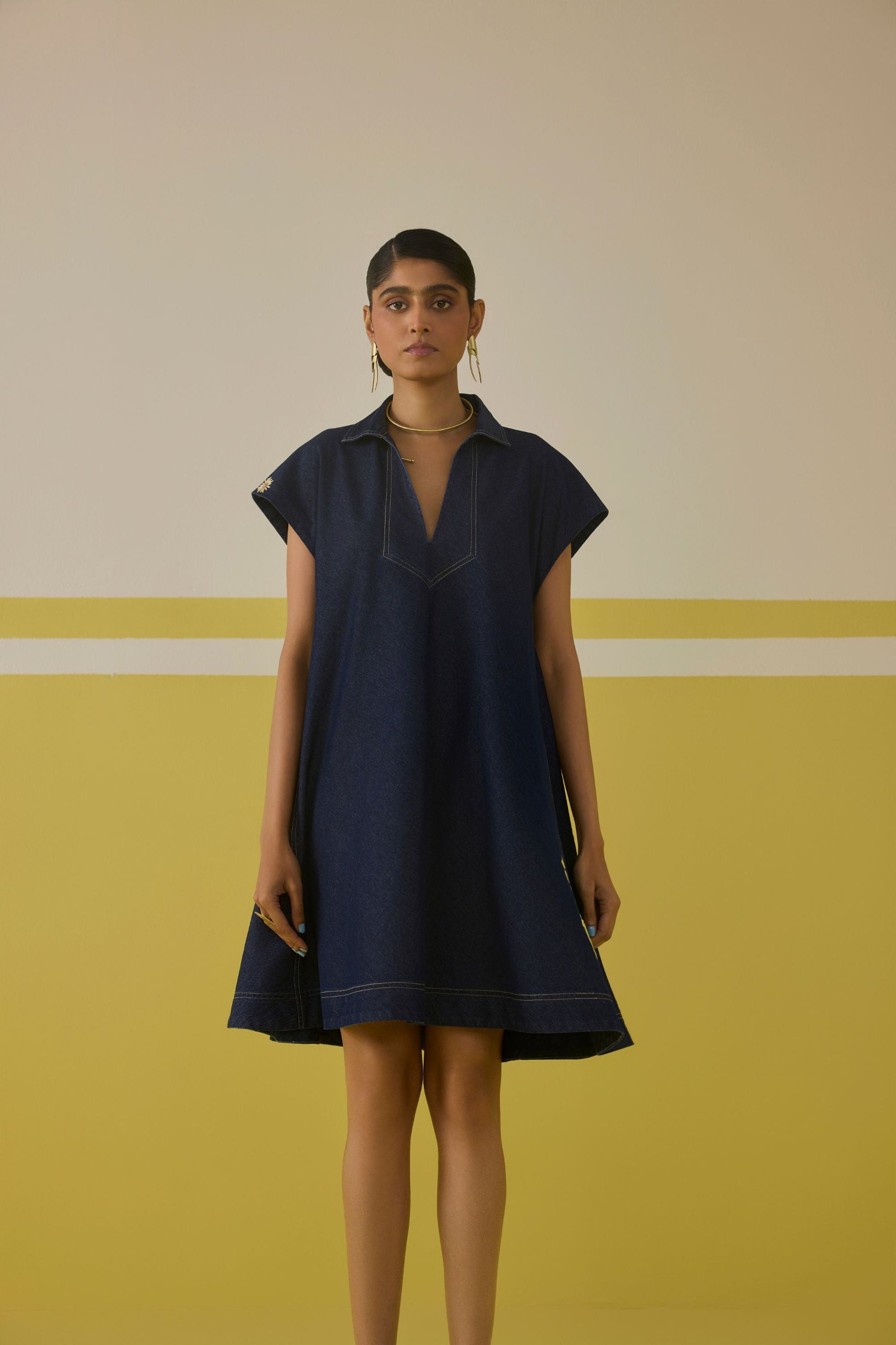 The Daisy Cotton Denim Dress The Daisy Cotton Denim Dress