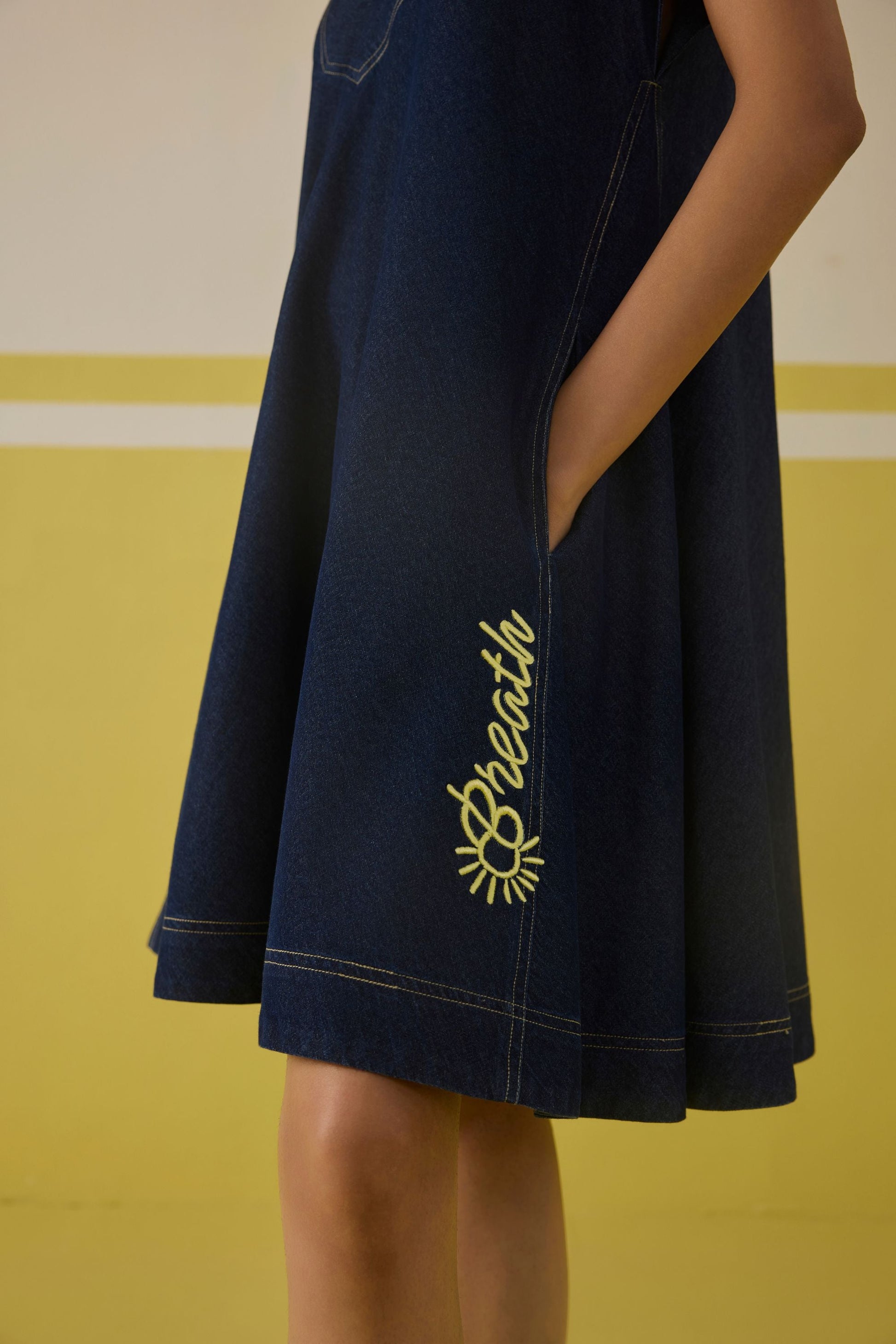 The Daisy Cotton Denim Dress The Daisy Cotton Denim Dress