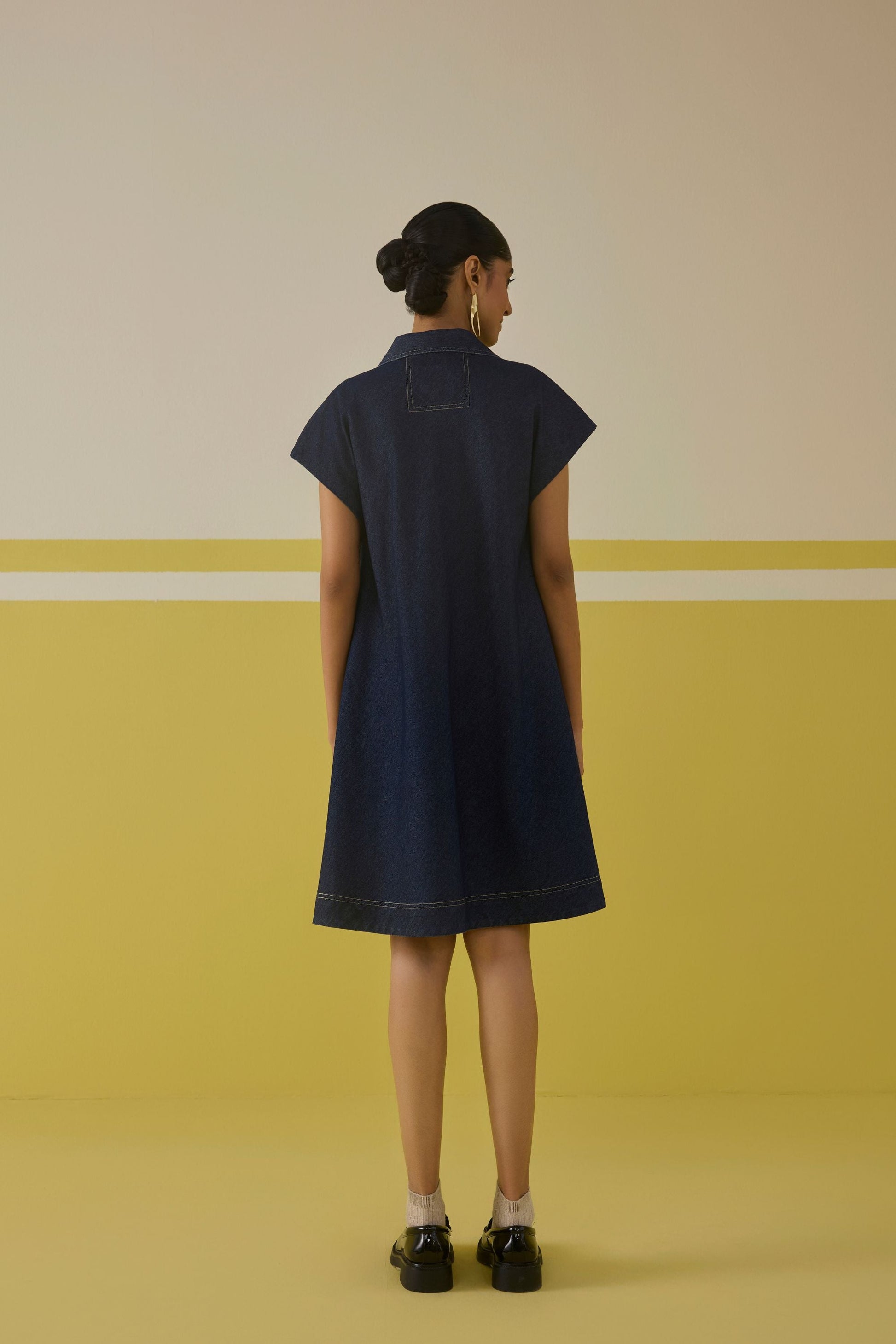 denim daisy dress Daisy Blue Denim Dress/ Blue Large