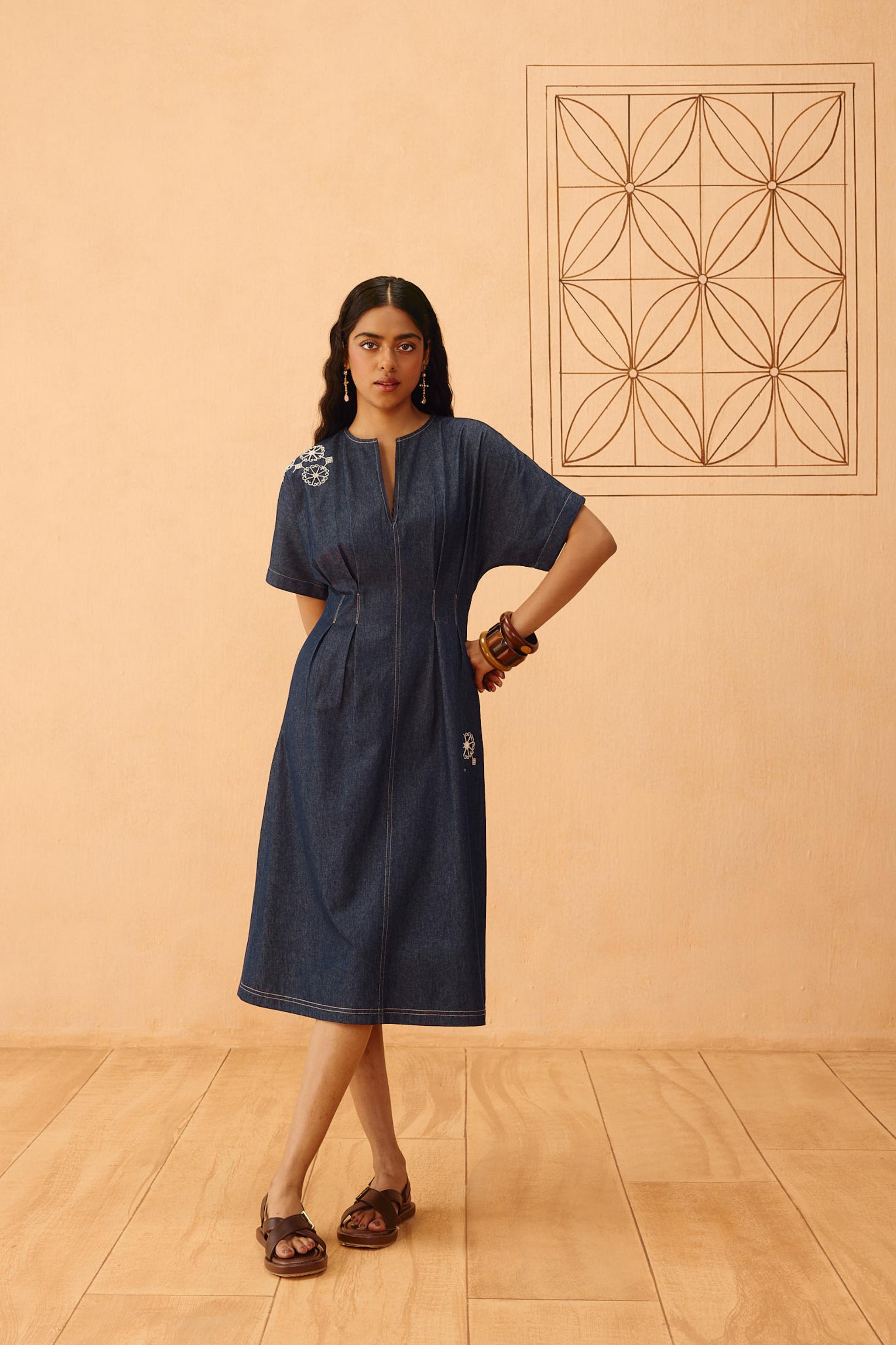 The Harmony Sustainable Denim Dress