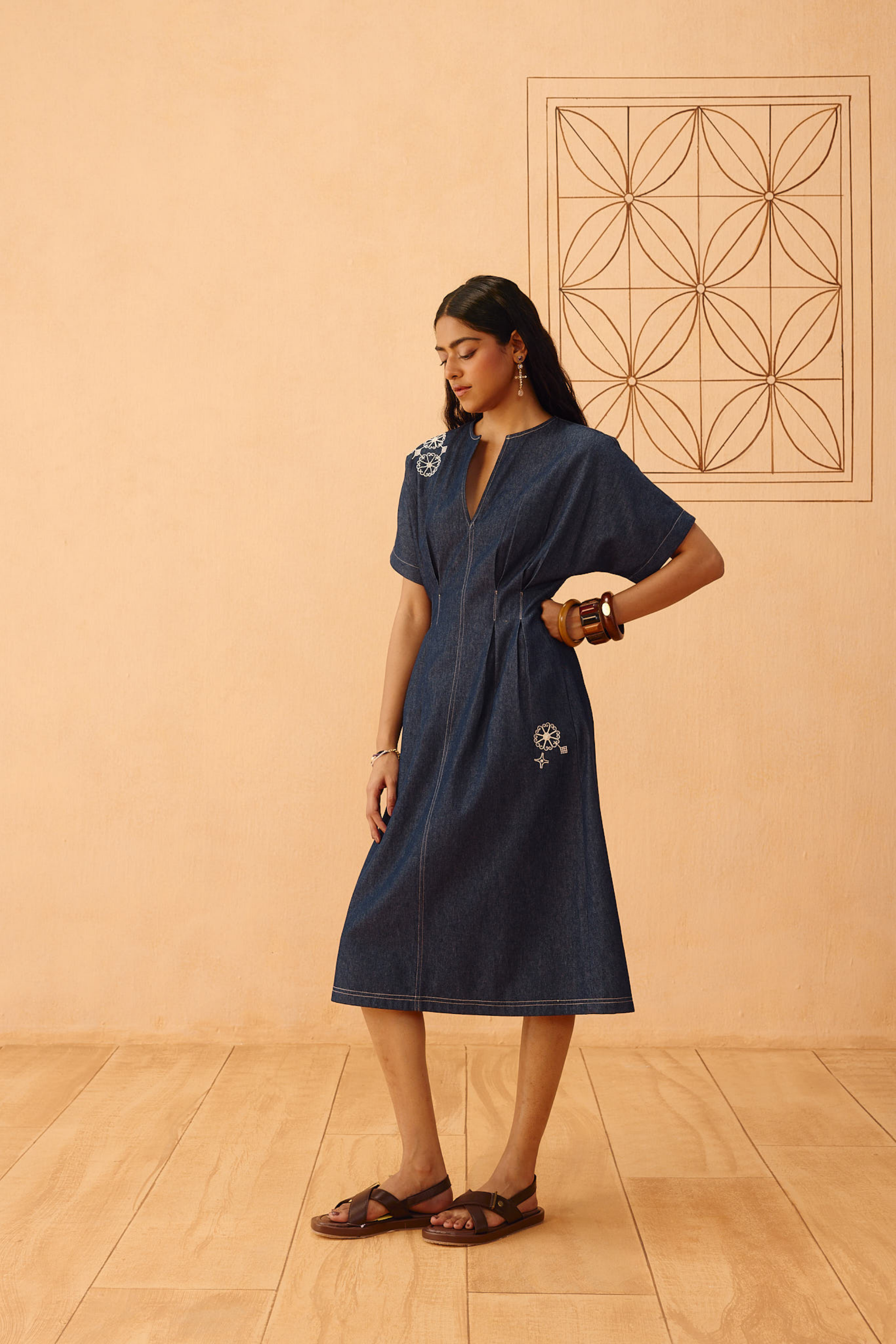 The Harmony Sustainable Denim Dress