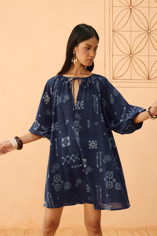 The Heirloom Handspun Handwoven Organic Cotton Dress