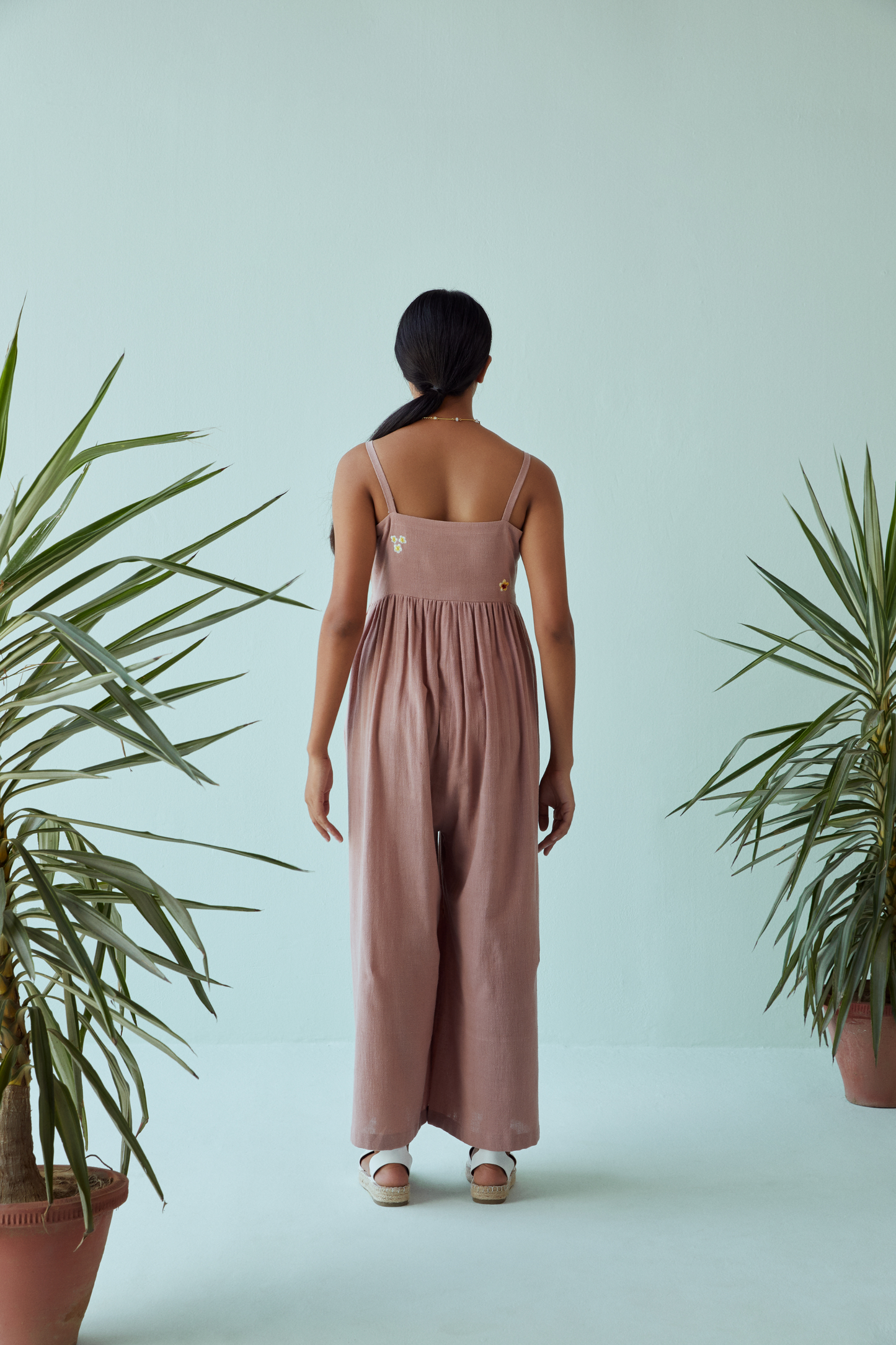 The Masti handwoven organic cotton jumpsuit