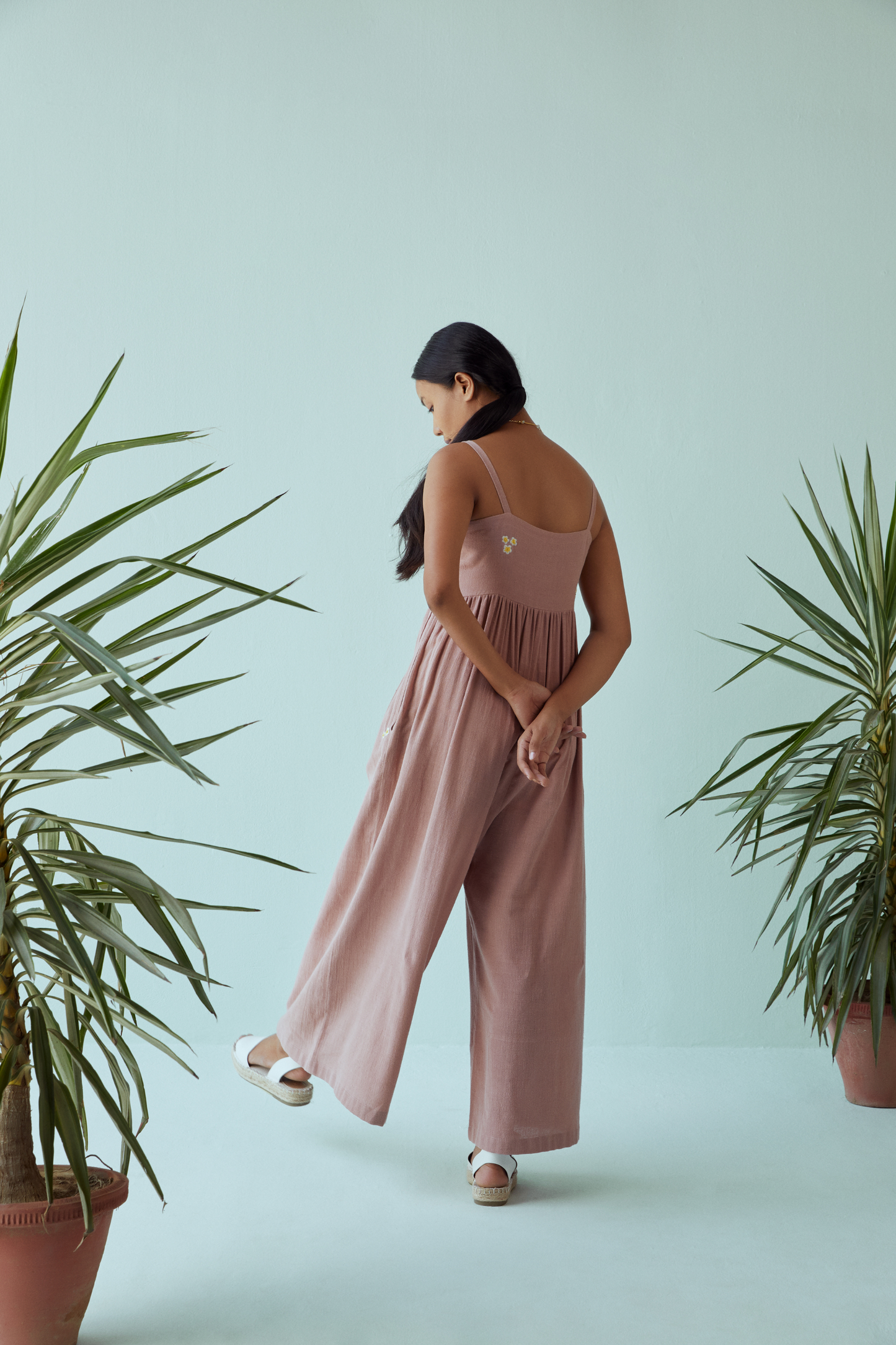 The Masti handwoven organic cotton jumpsuit