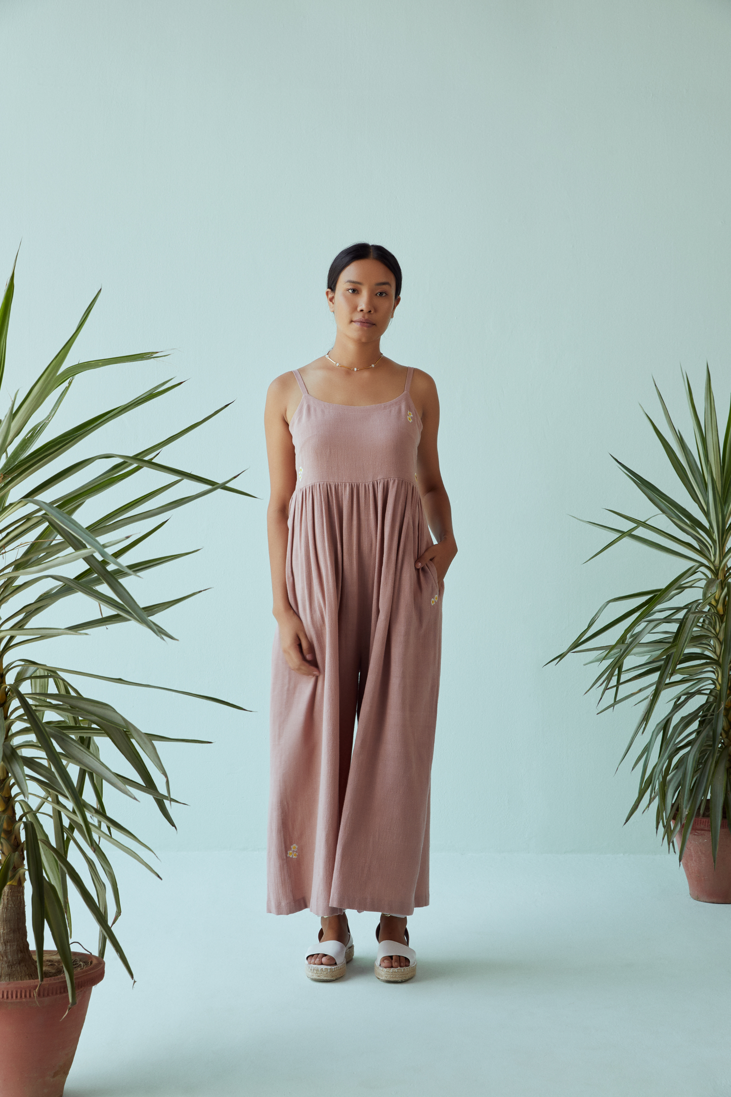 The Masti handwoven organic cotton jumpsuit