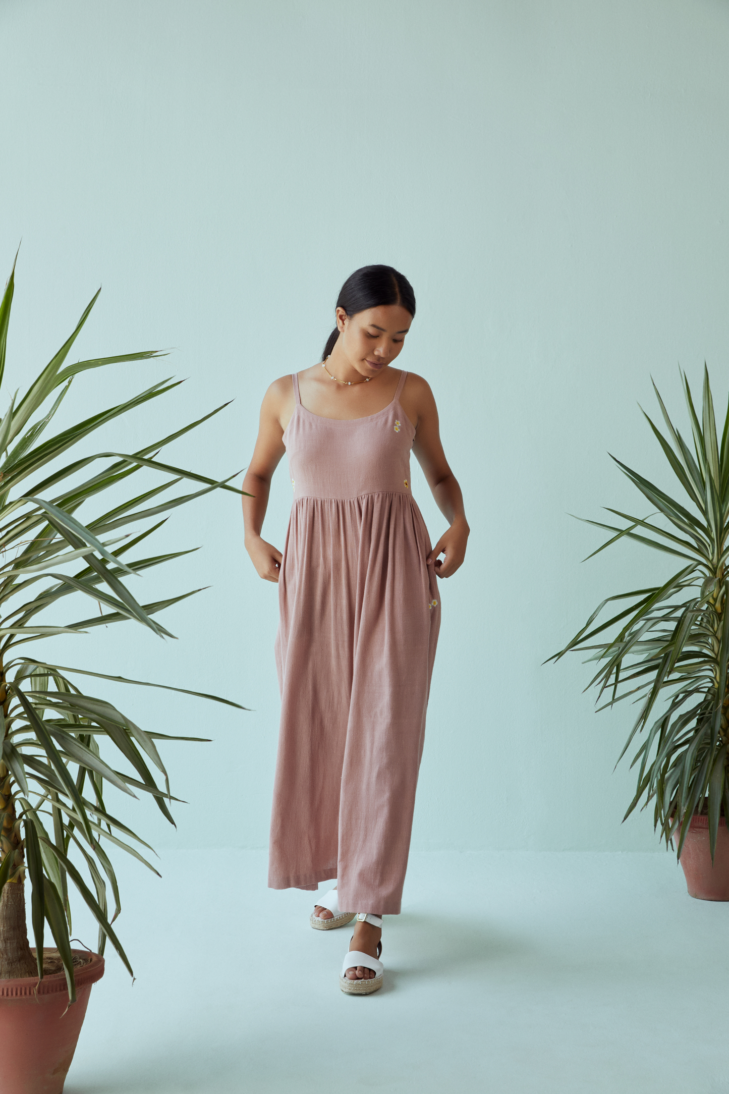 The Masti handwoven organic cotton jumpsuit